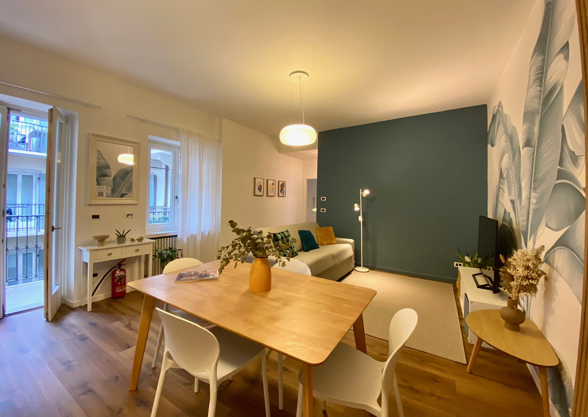 Two-room apartment for short-term rent