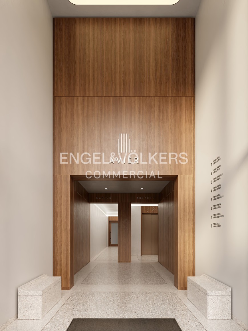 Penthouse-Office mit eigener Terrasse