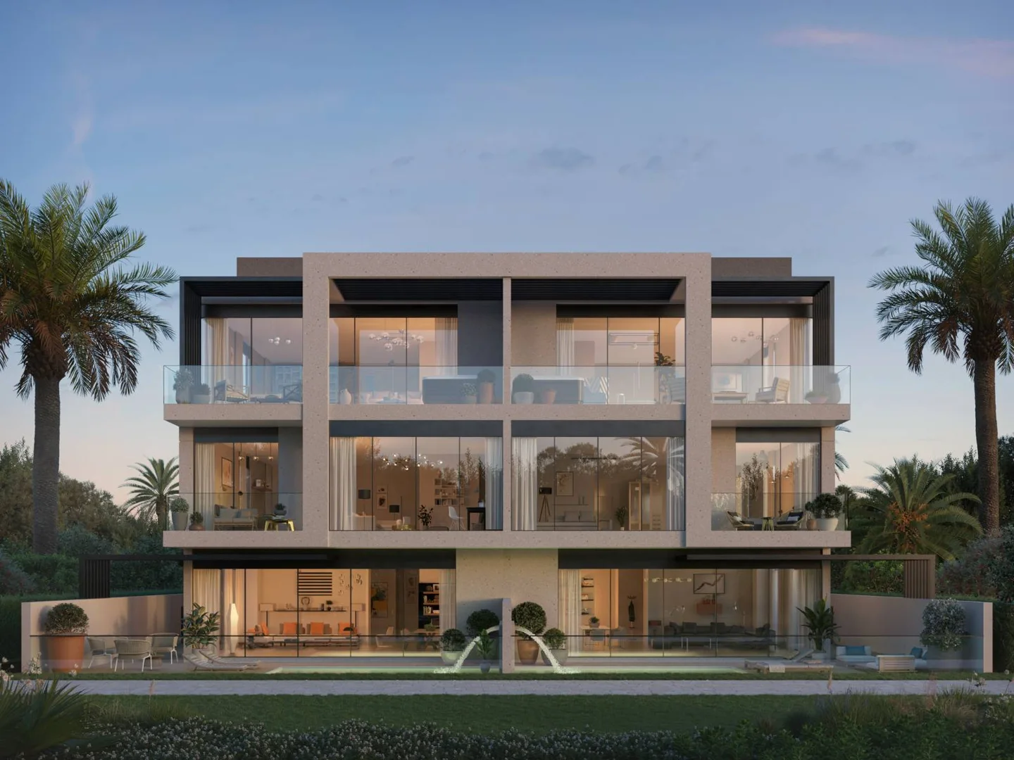 Exclusive Twin Golf Course villa with elevator