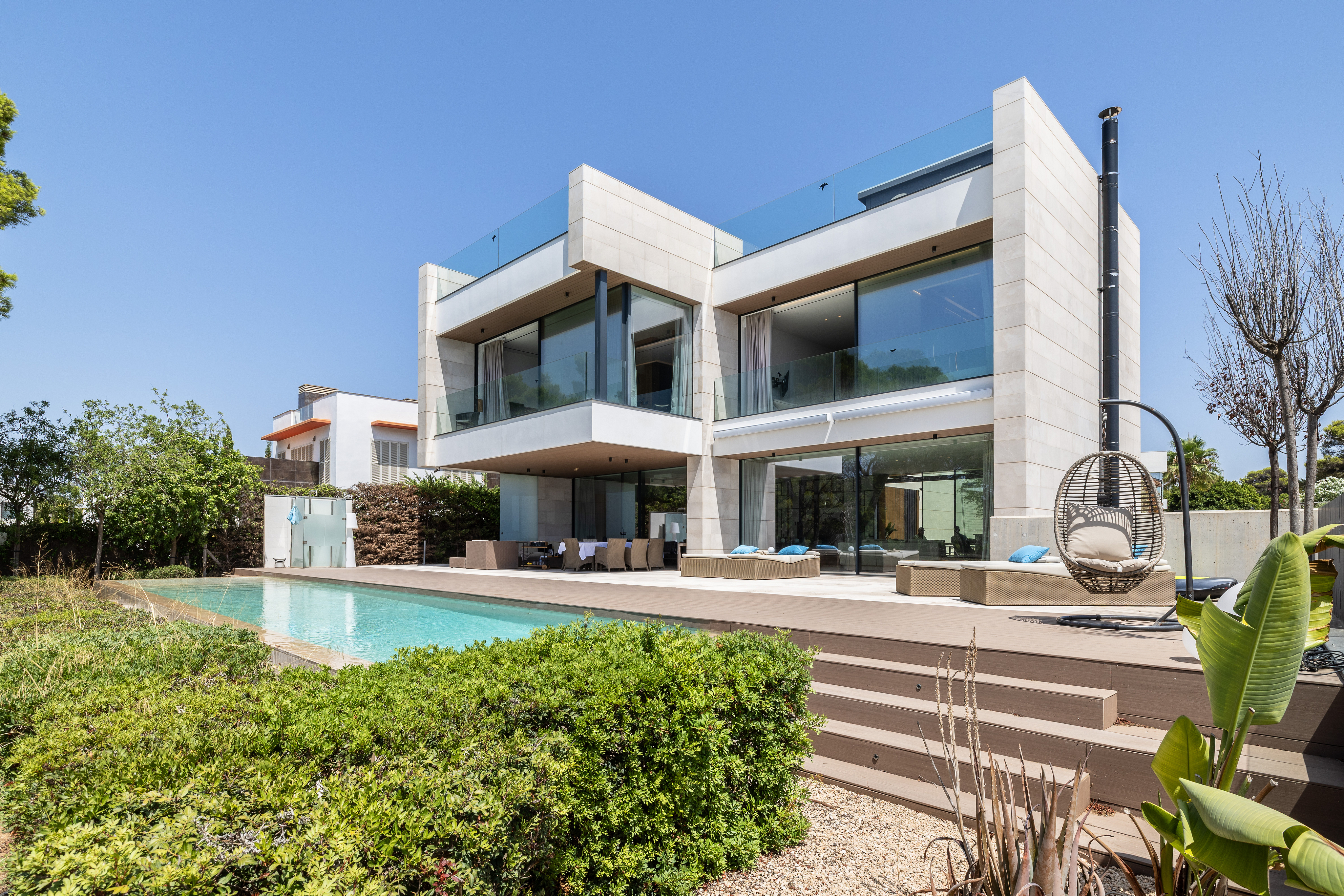 Impresionante villa frente al Mediterráneo