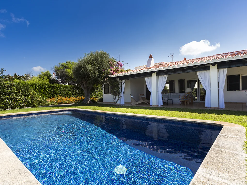 Holiday rental - Beautiful villa with pool in Cap d'en Font, Menorca