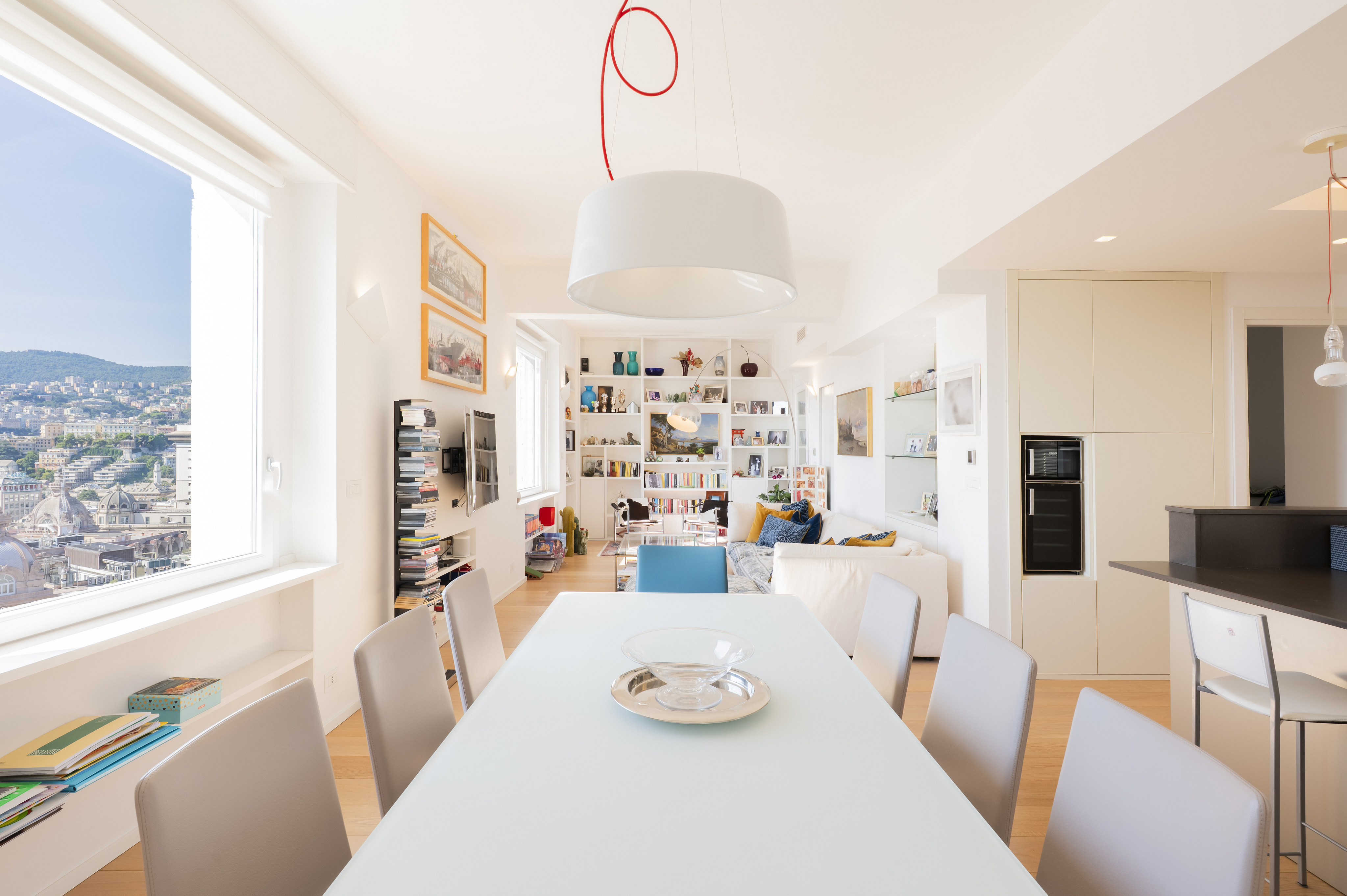 A refined residence above the city