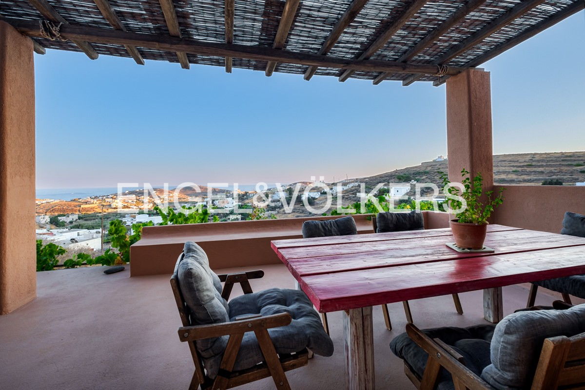 Stylish Detached House with Sea Views in Syros