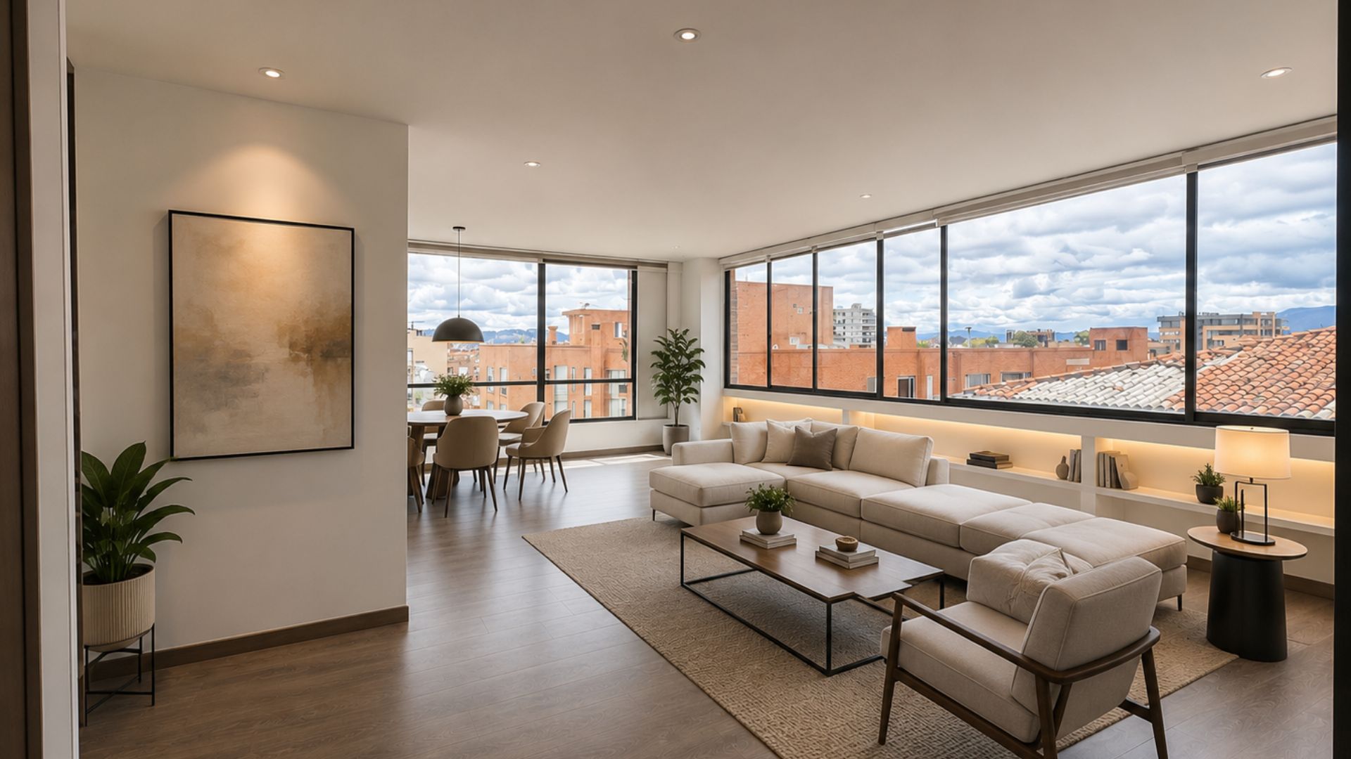 Penthouse con balcón en venta en Santa Paula