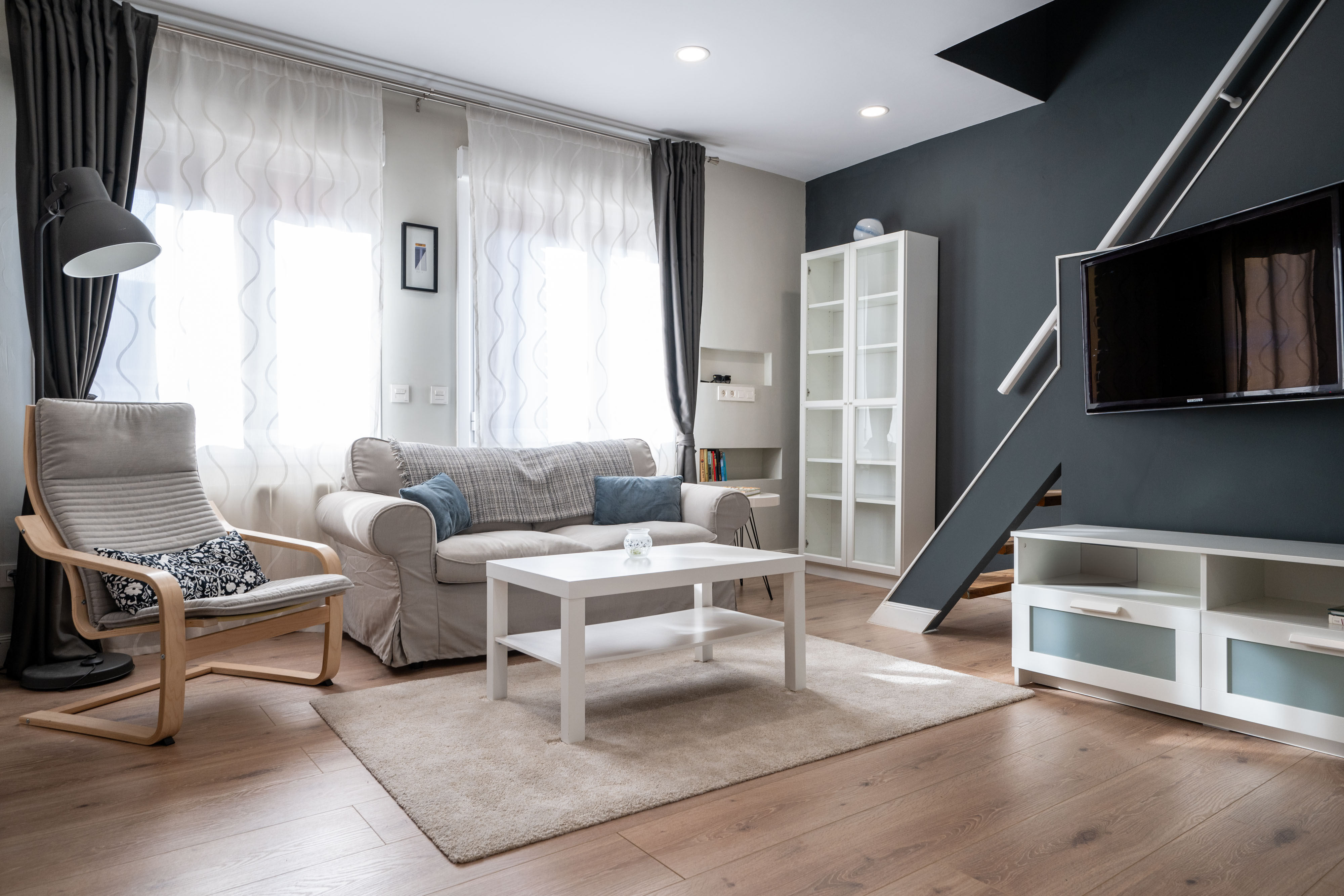 Duplex apartment on Palacio Street, San Sebastian.