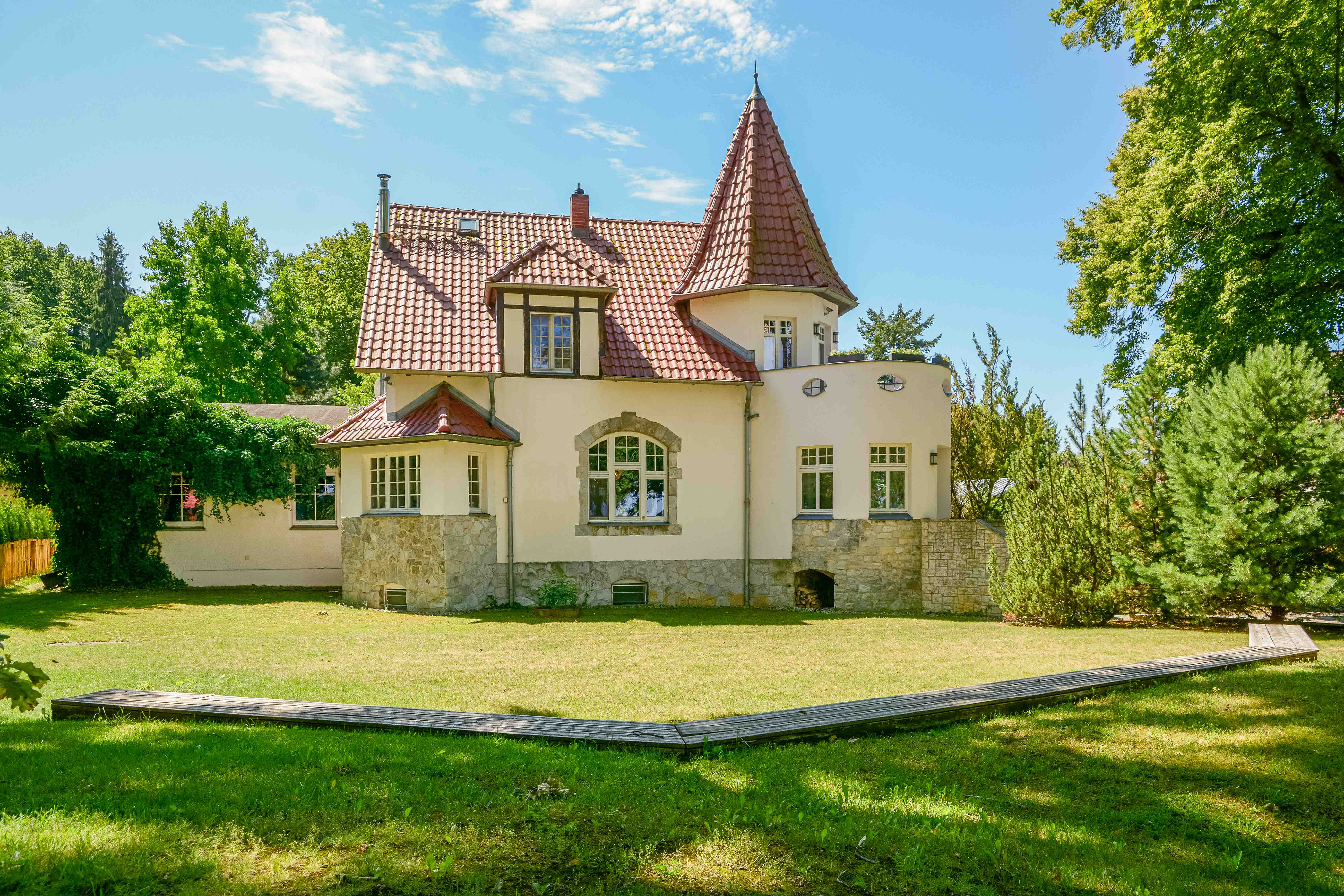 Historische Turmvilla am Schwielowsee