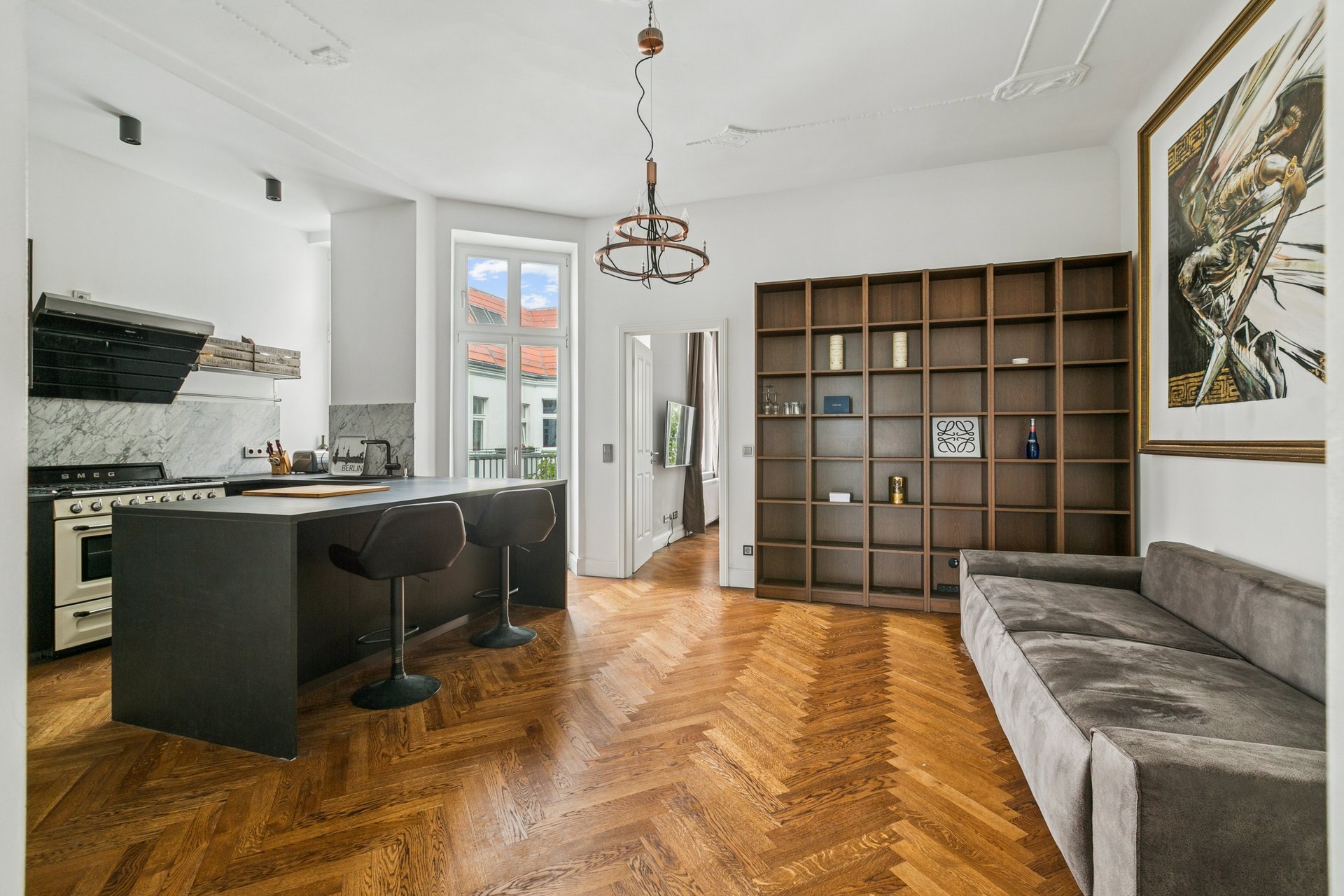 Stilvolle Altbauwohnung in zeitloser Eleganz in Berlin-Charlottenburg