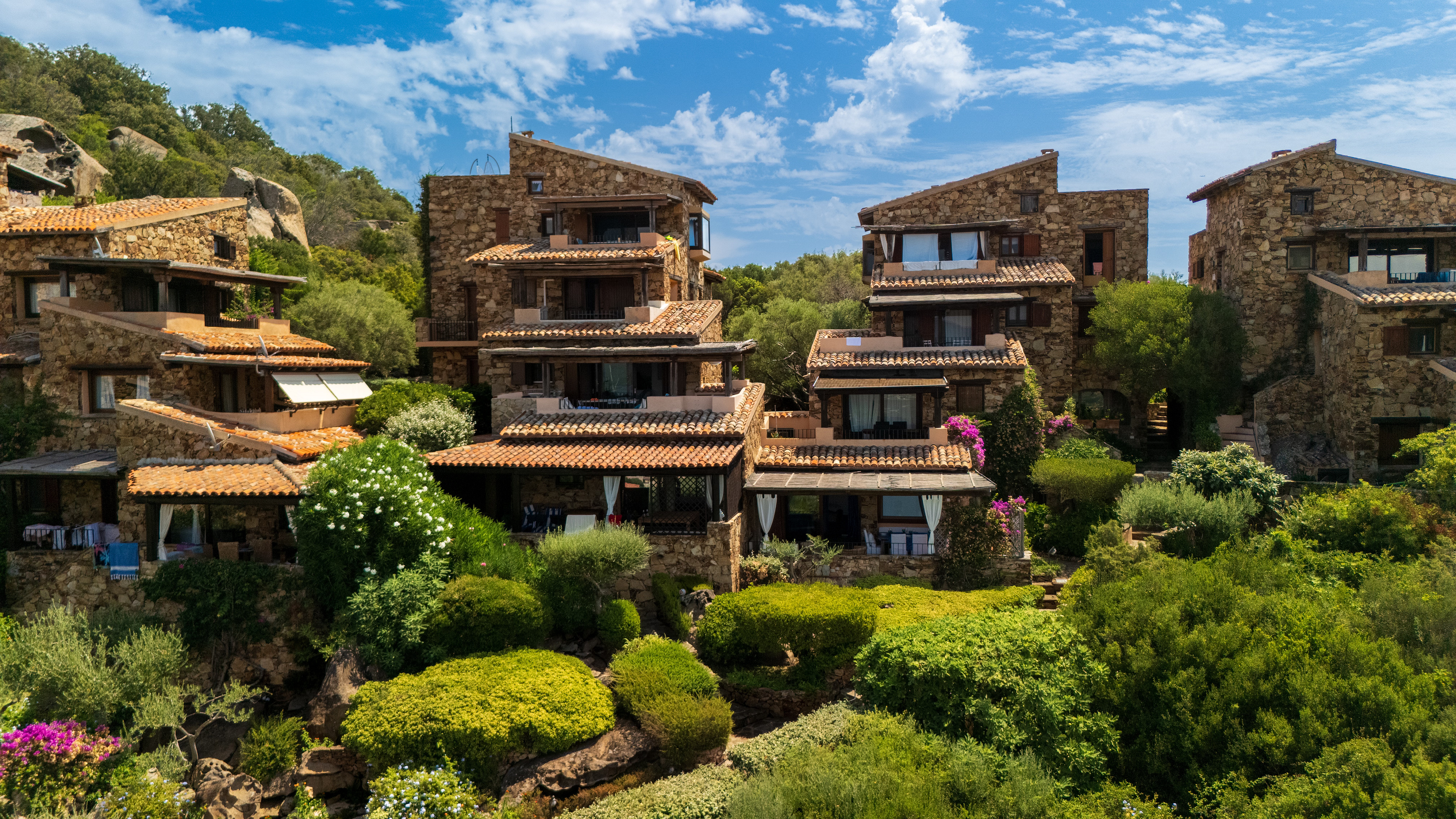 Country Apartment n°2 | Panoramaterrasse mit Blick auf die Bucht von Porto Rotondo