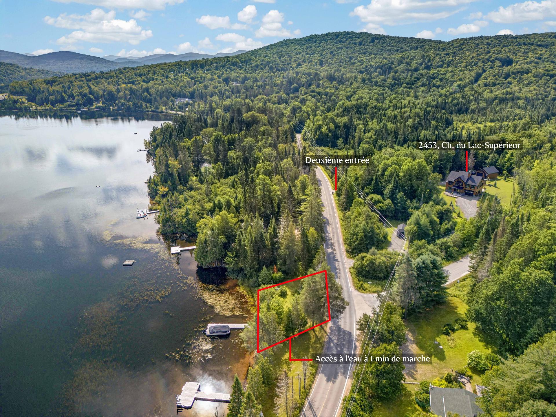 LAC-SUPERIEUR property with WATERFRONT lot