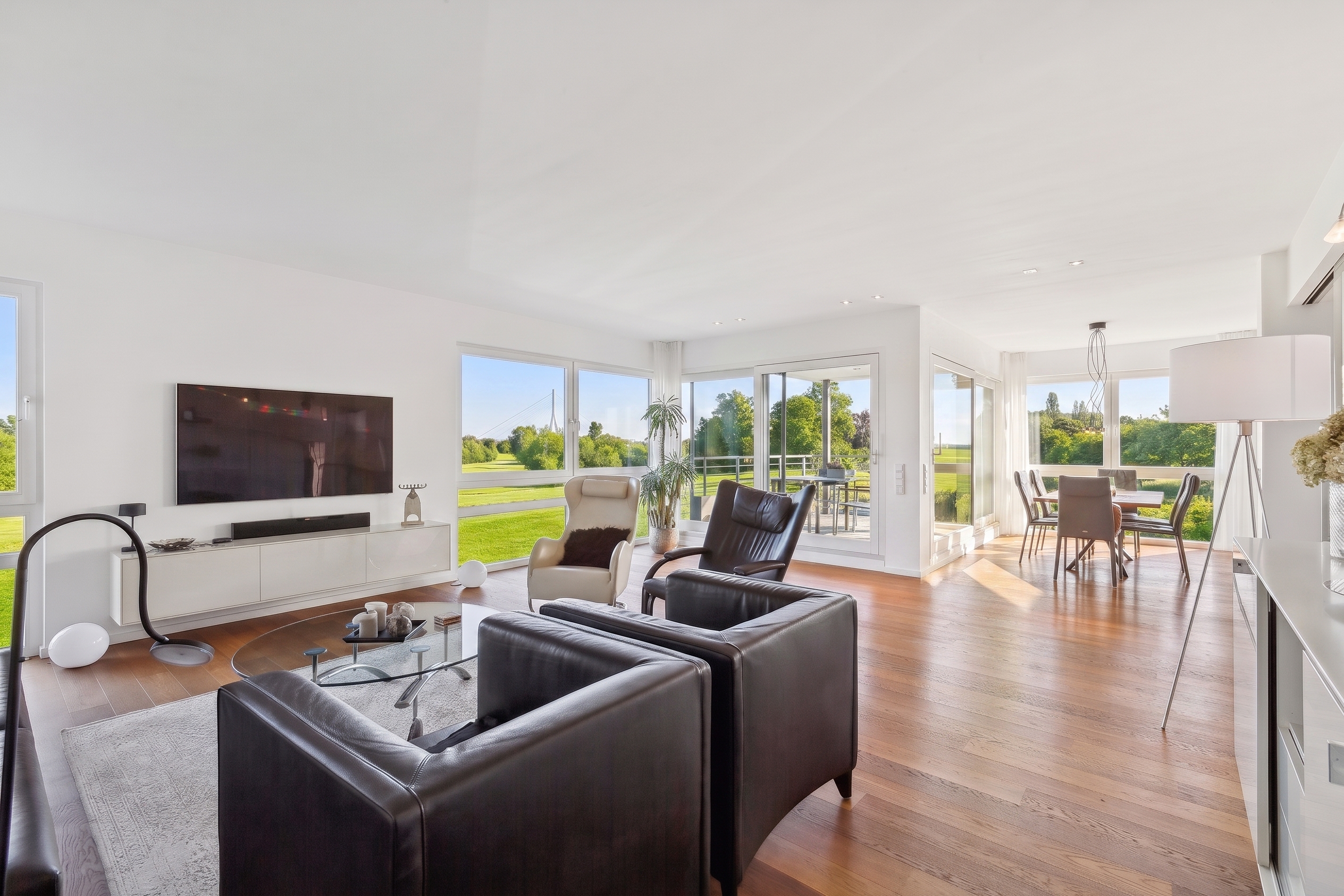 Unique penthouse with Rhine panorama