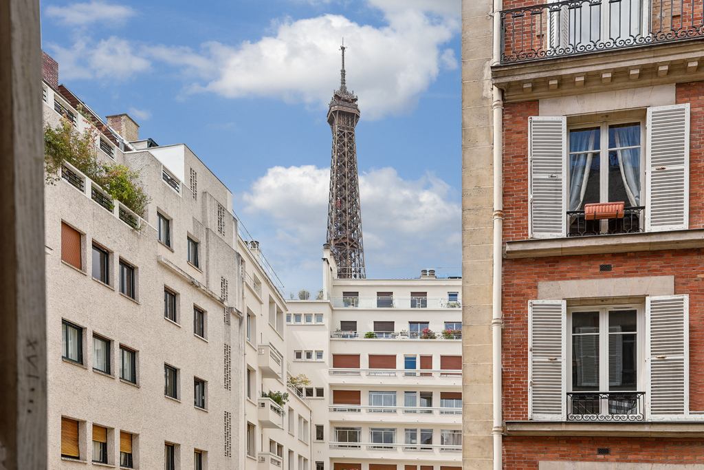 Gros Caillou - Appartement familial, vue tour Eiffel
