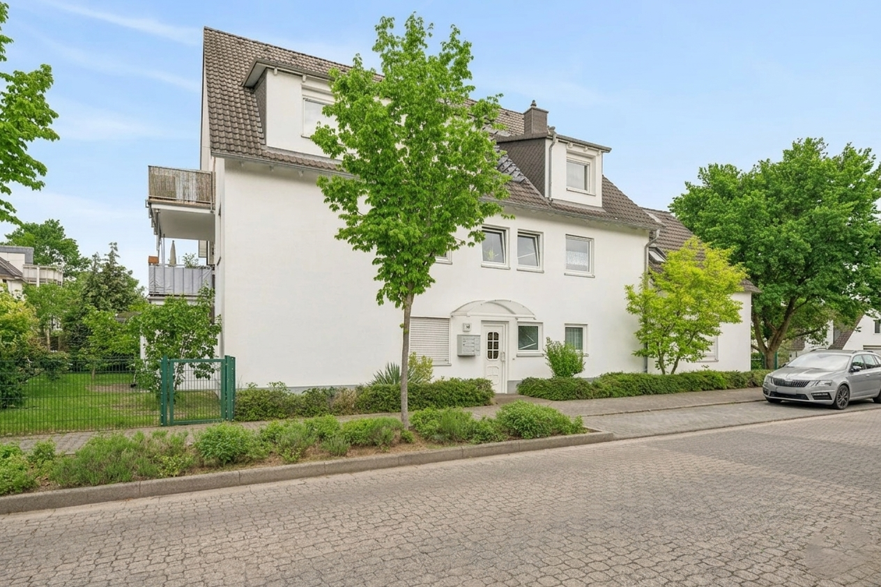 Exclusive living in Dreieich: light-filled maisonette with south-facing loggia and green views