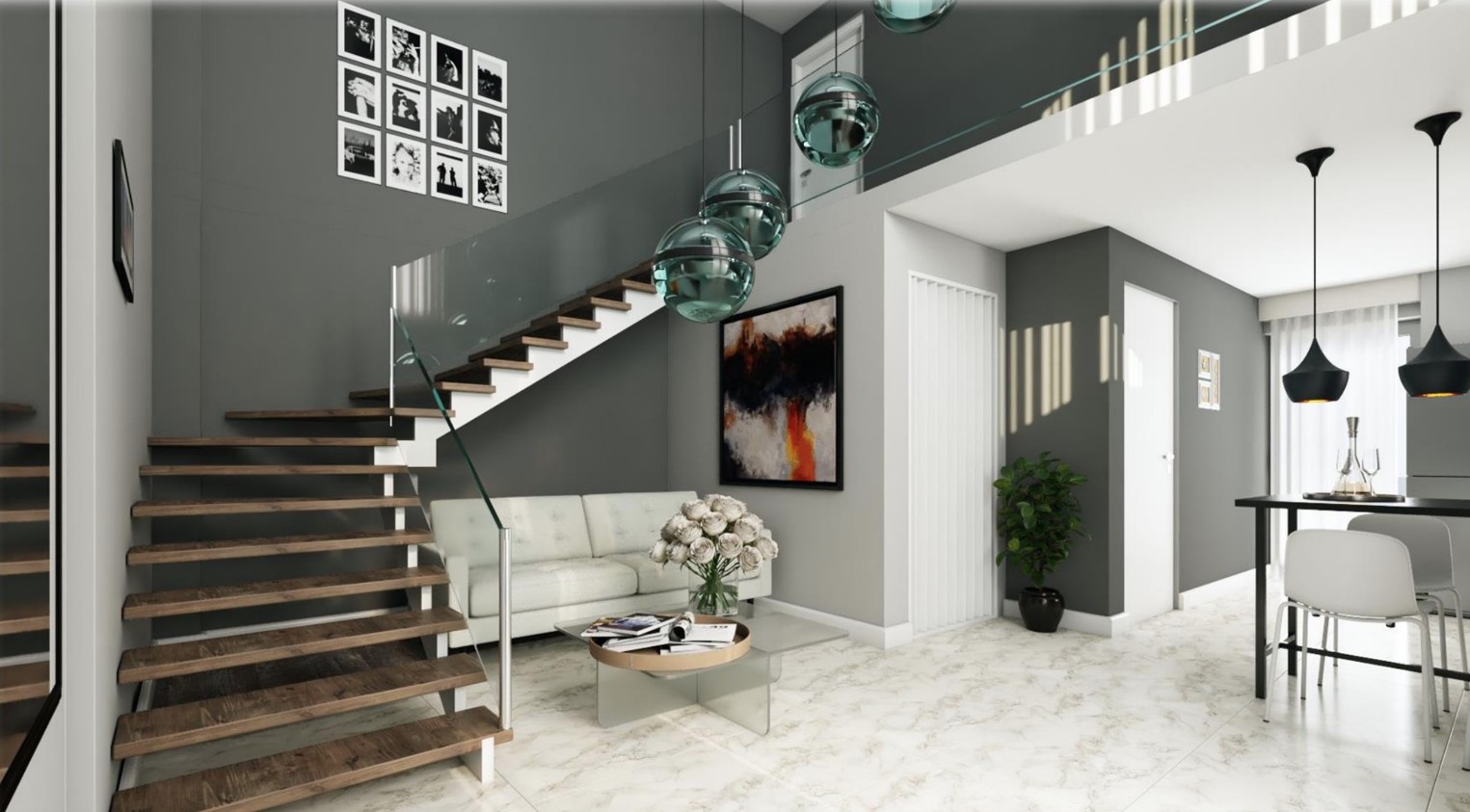 Contemporary 5th floor maisonette in Tzitzifies