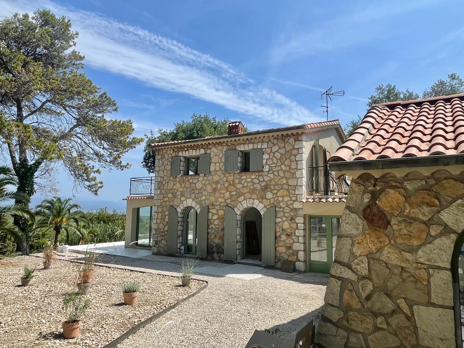 Villa  with panoramic sea and mountain views – Les Rastines, Antibes