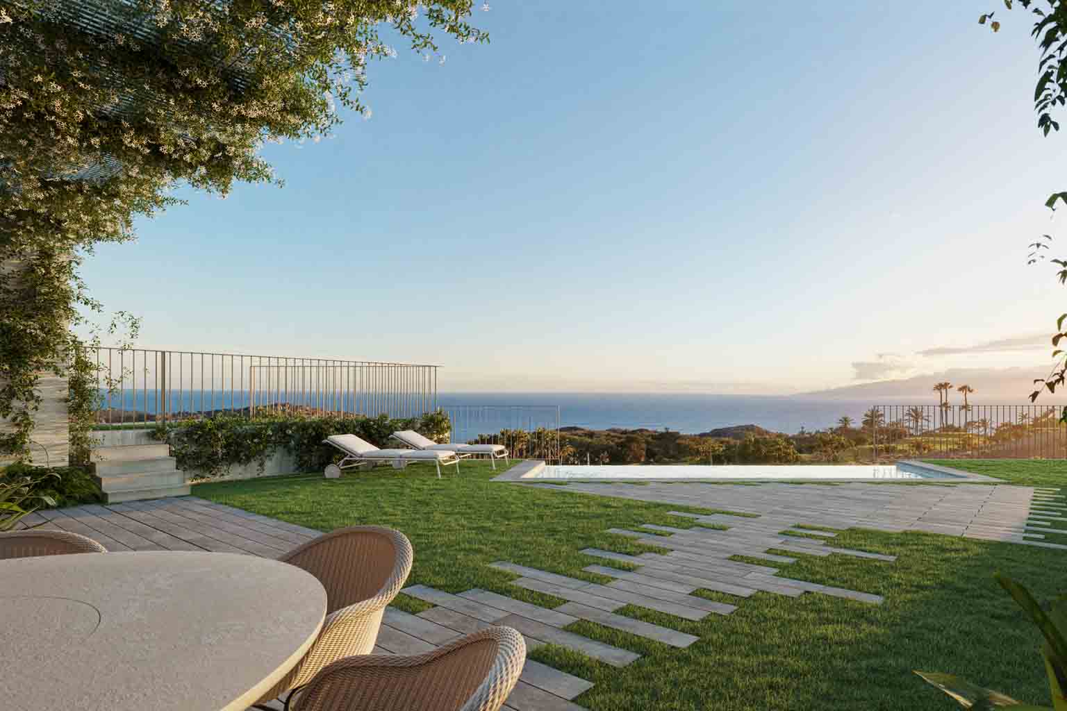 Aires de Abama – Exclusive new-build villa with 2 bedrooms and private pool on the front line of the golf course
