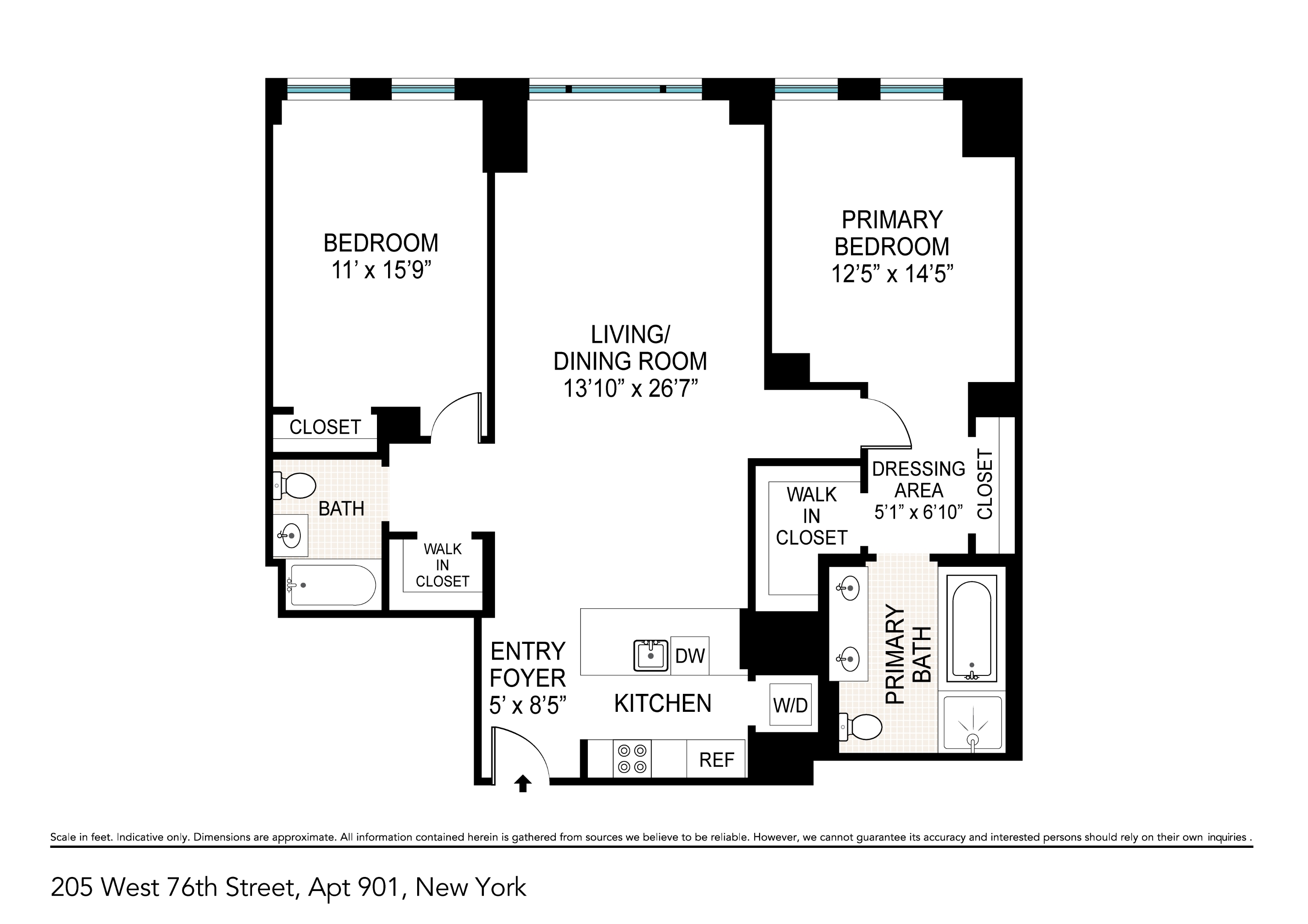 Spacious Upper West Side Condo in Full Service Building
