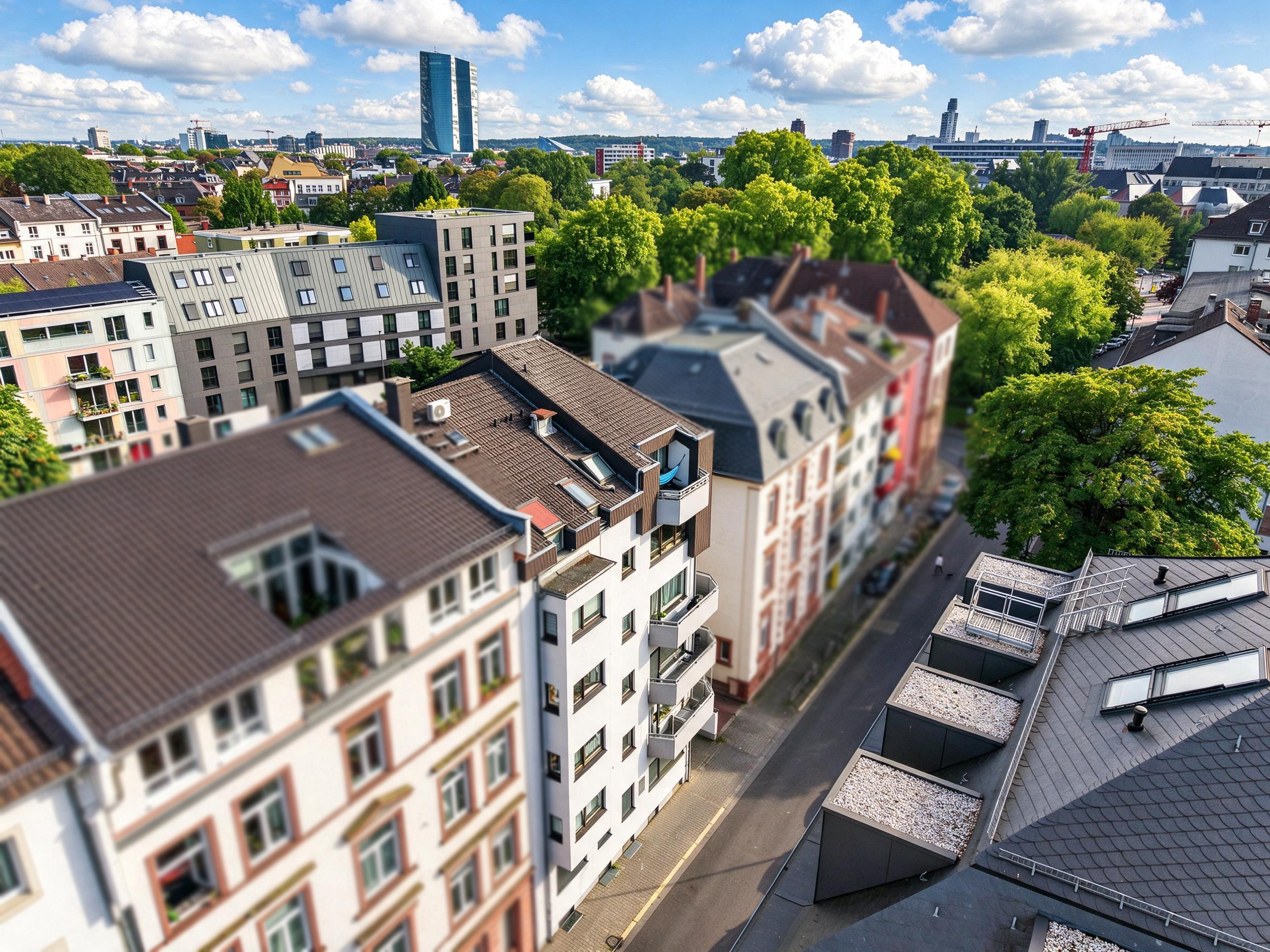 Bright one-bedroom city apartment in a sought-after location in Nordend