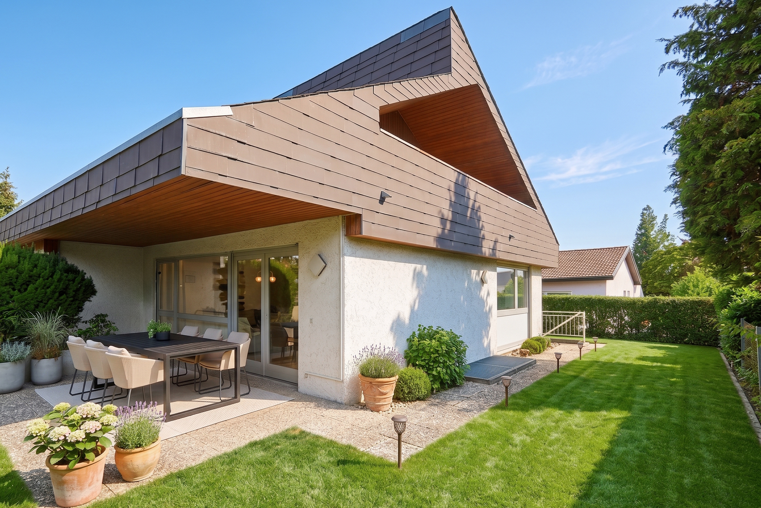 Großzügiges Architektenhaus mit Einliegerwohnung in Top-Lage [AI-modified]