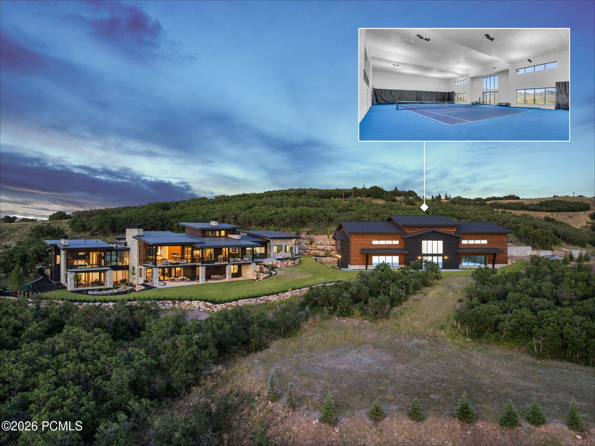 Perched on 24.68 Acres in the Gated Ranches at the Preserve