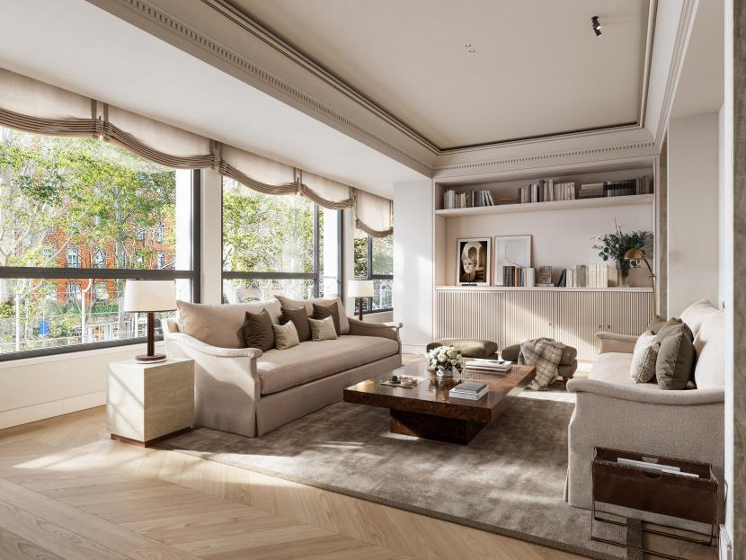 Exclusive brand-new apartment with parking in Recoletos.