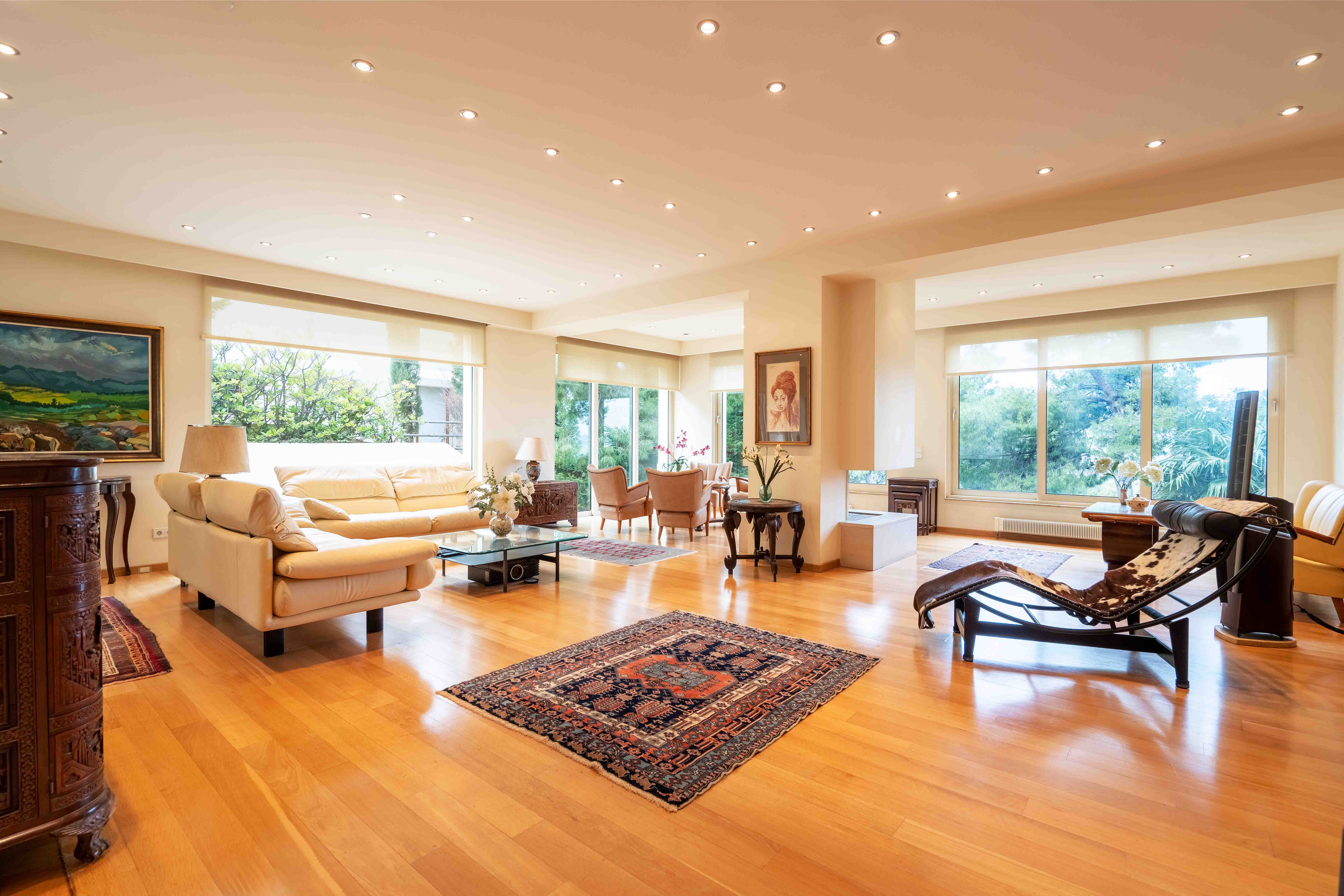 Luxurious villa with exceptional view in Dionysos