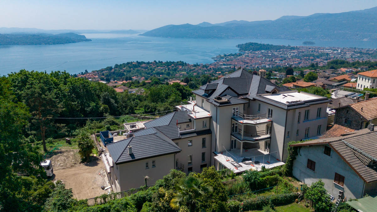 Wohnungen in historischer Villa mit Seeblick und Pool