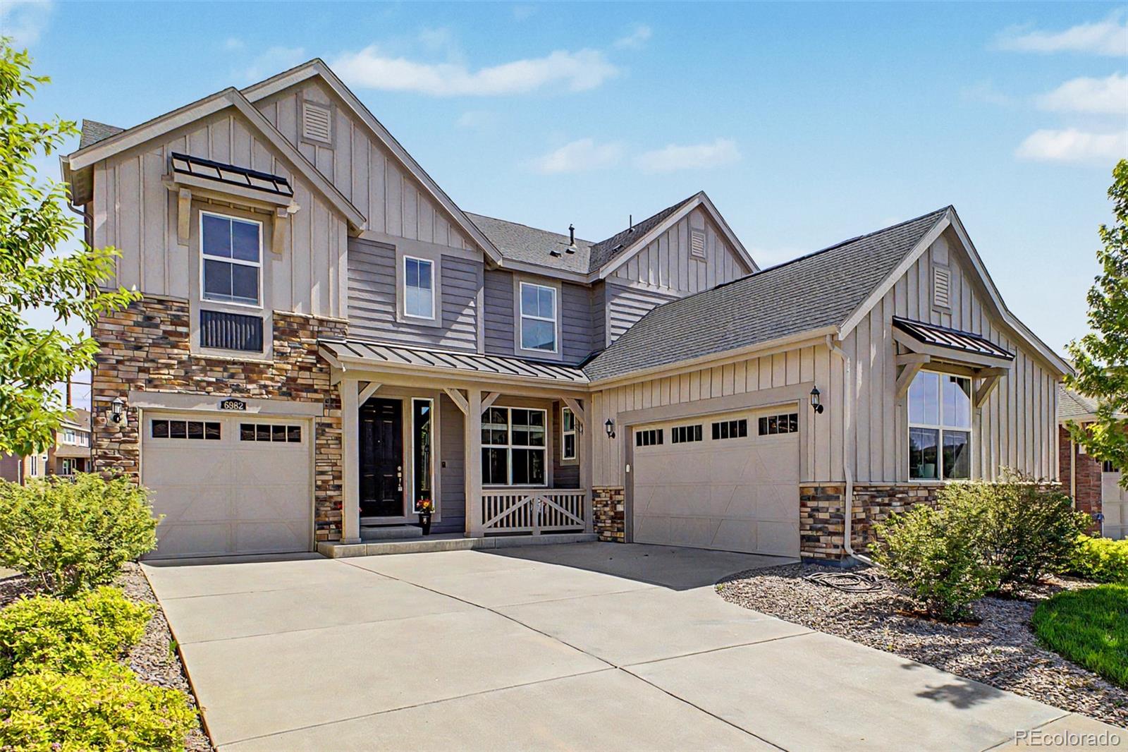 Refined Castle Pines Luxury Backing Open Space