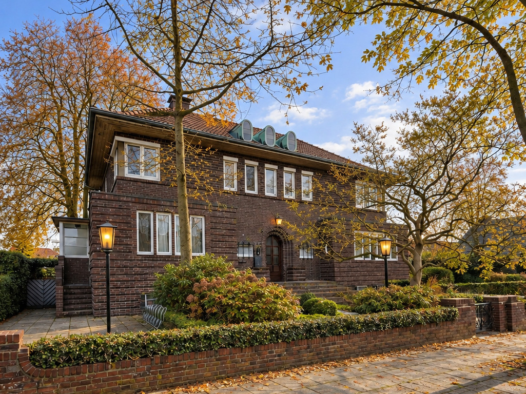 Besonderes Architektenhaus: Wohnen und Arbeiten im Denkmalschutz [AI-modified]