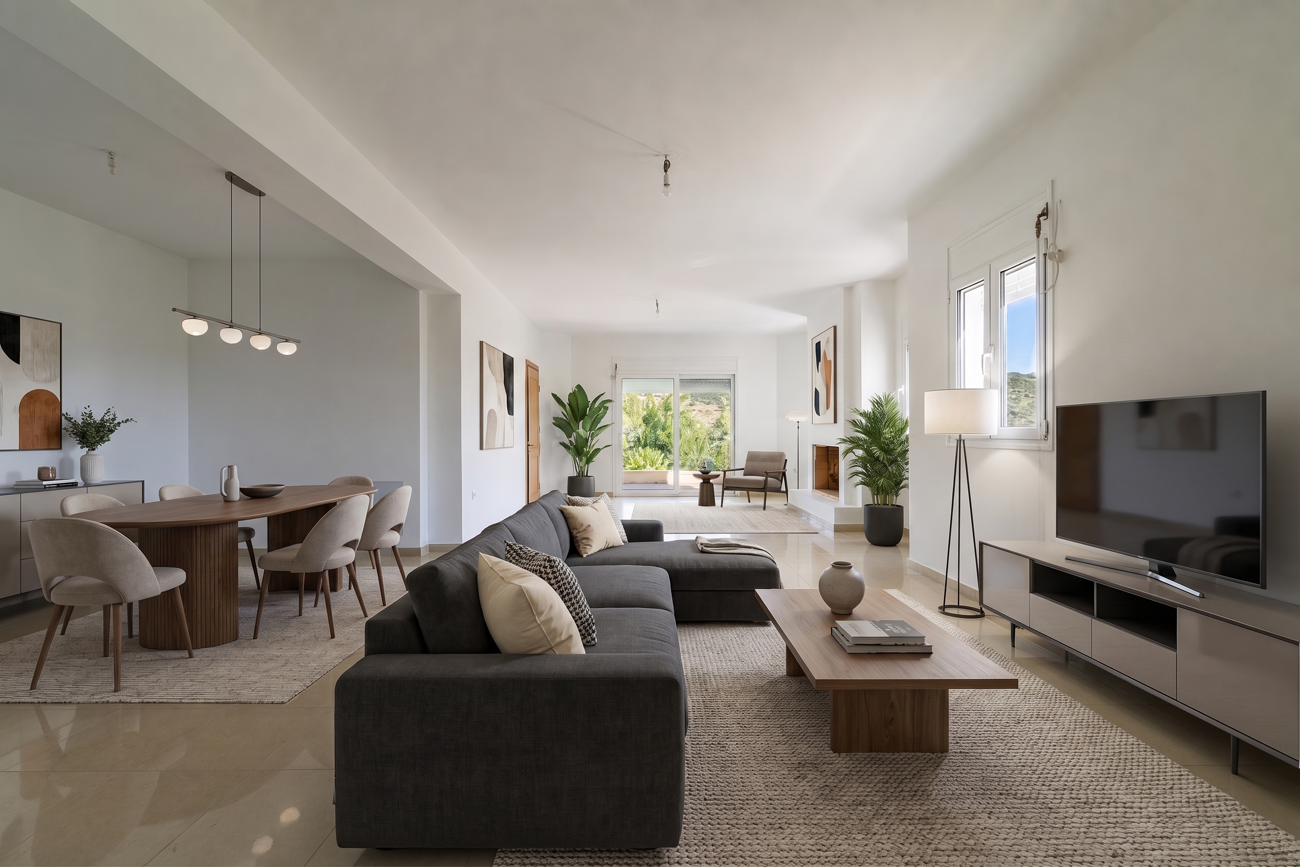 135 sq.m. ground-floor maisonette in Dioni, Pikermi