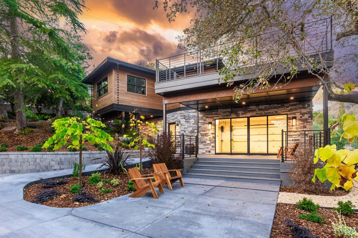 Resort architecture, six minutes from Oxbow.