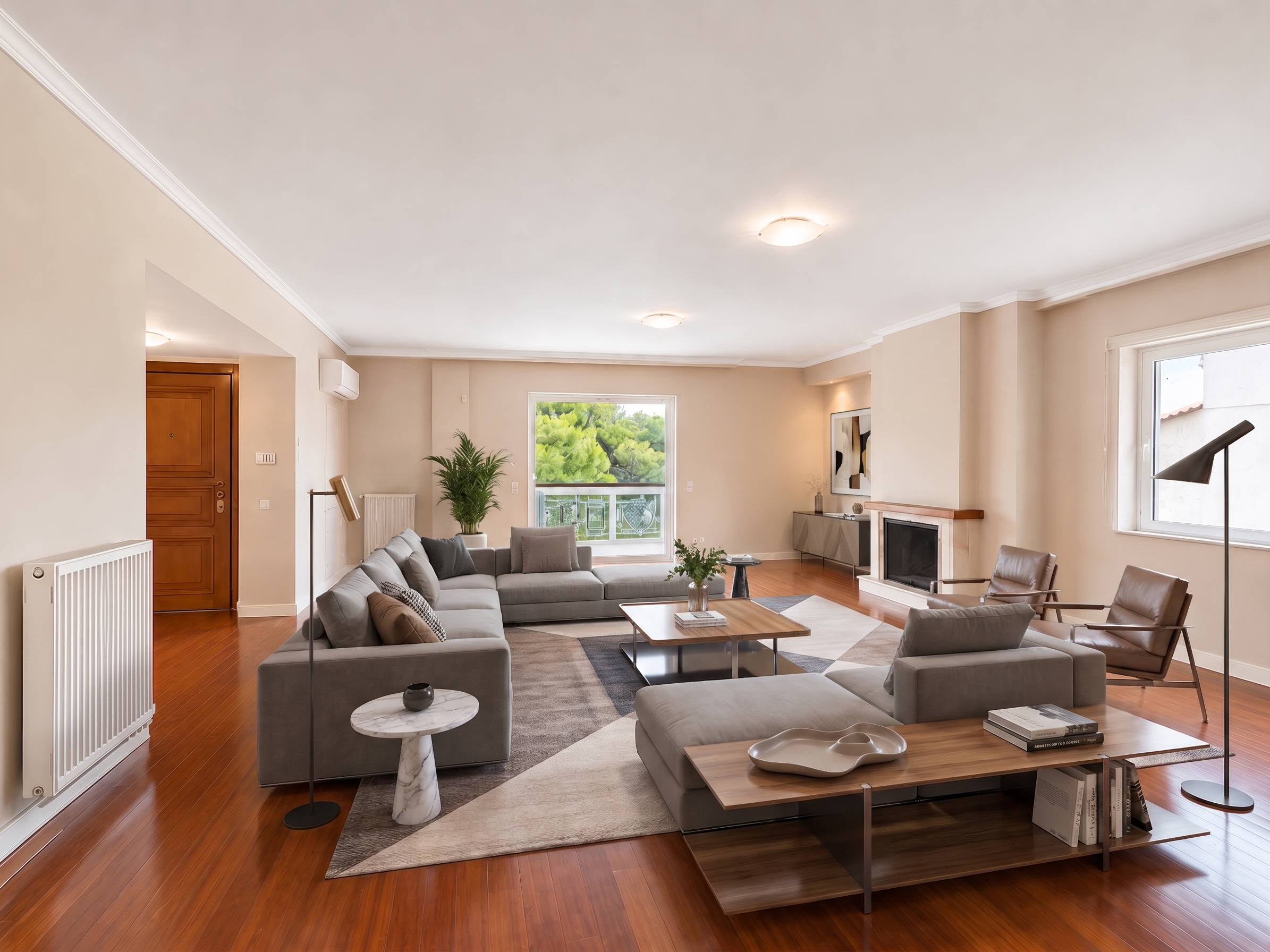 Wonderful  dublex apartment with attic in Nea Penteli square