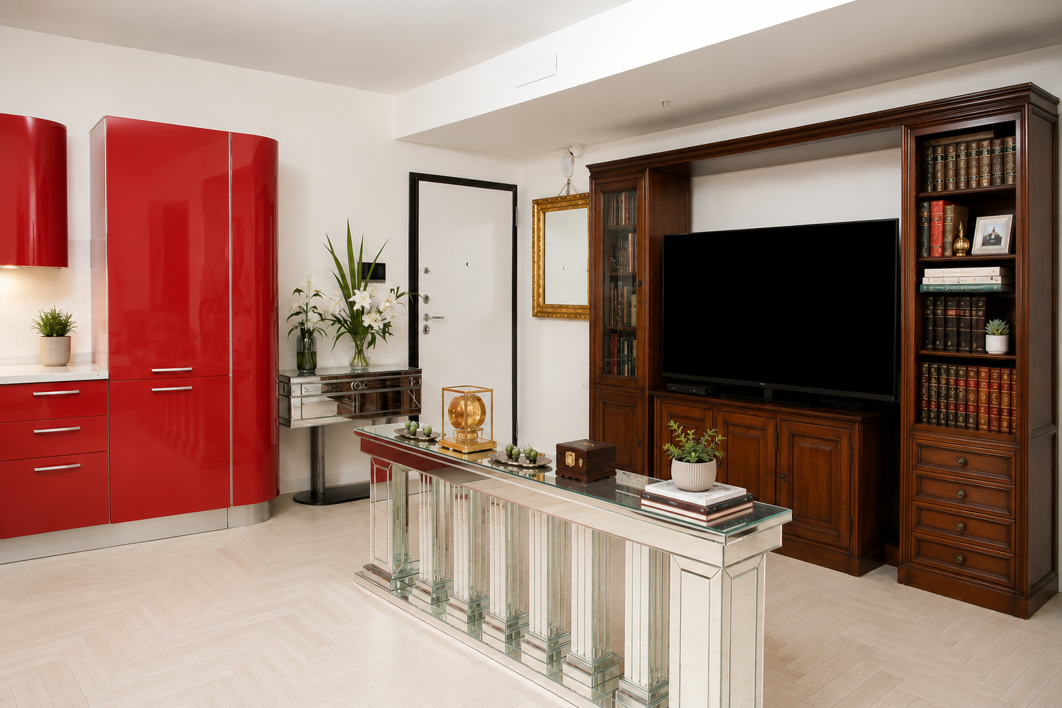 Four rooms with terrace in the lake area