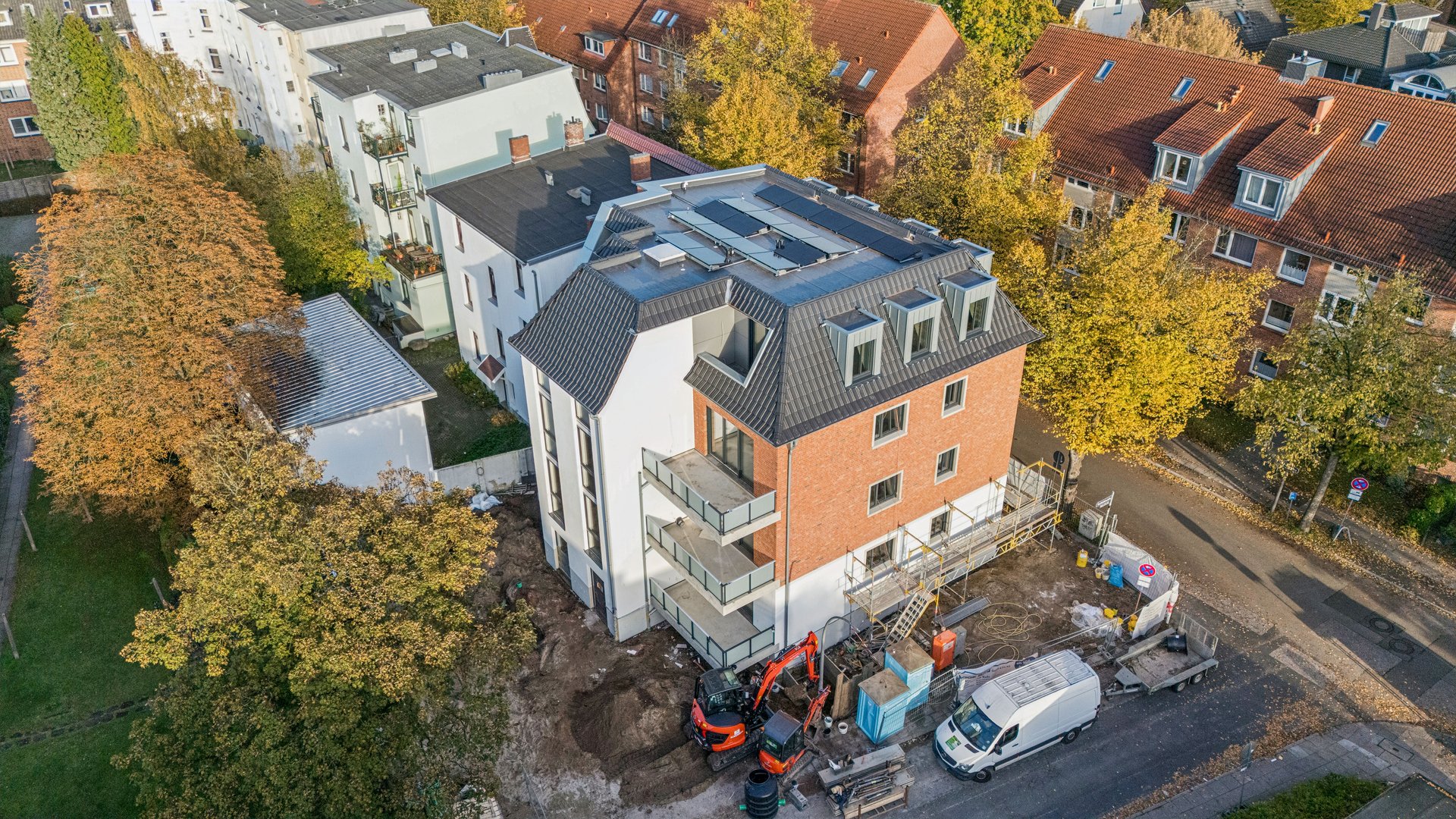 Kurz vor Fertigstellung - Ideal geschnittene Dachgeschosswohnung mit Loggia und tollem Ausblick