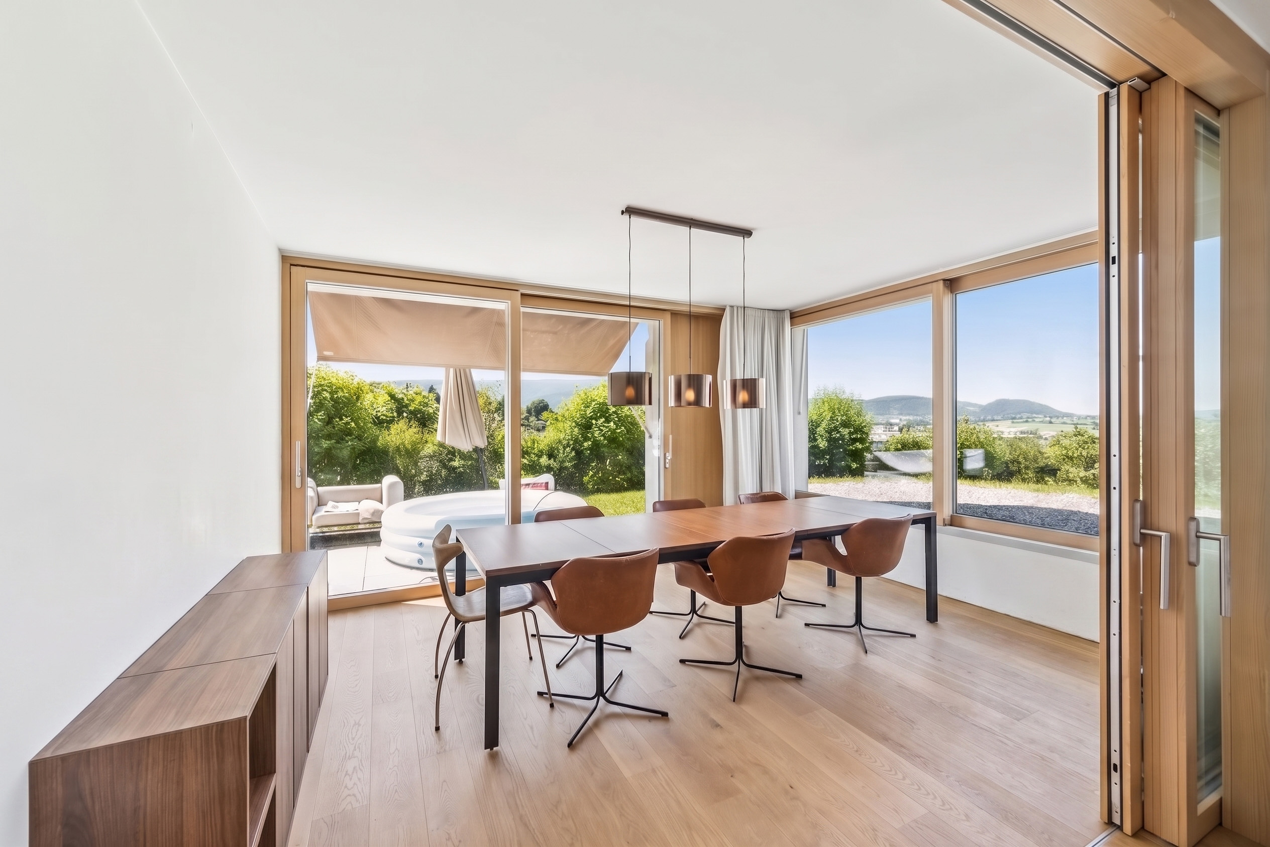 Modern living comfort with views meets timeless architecture