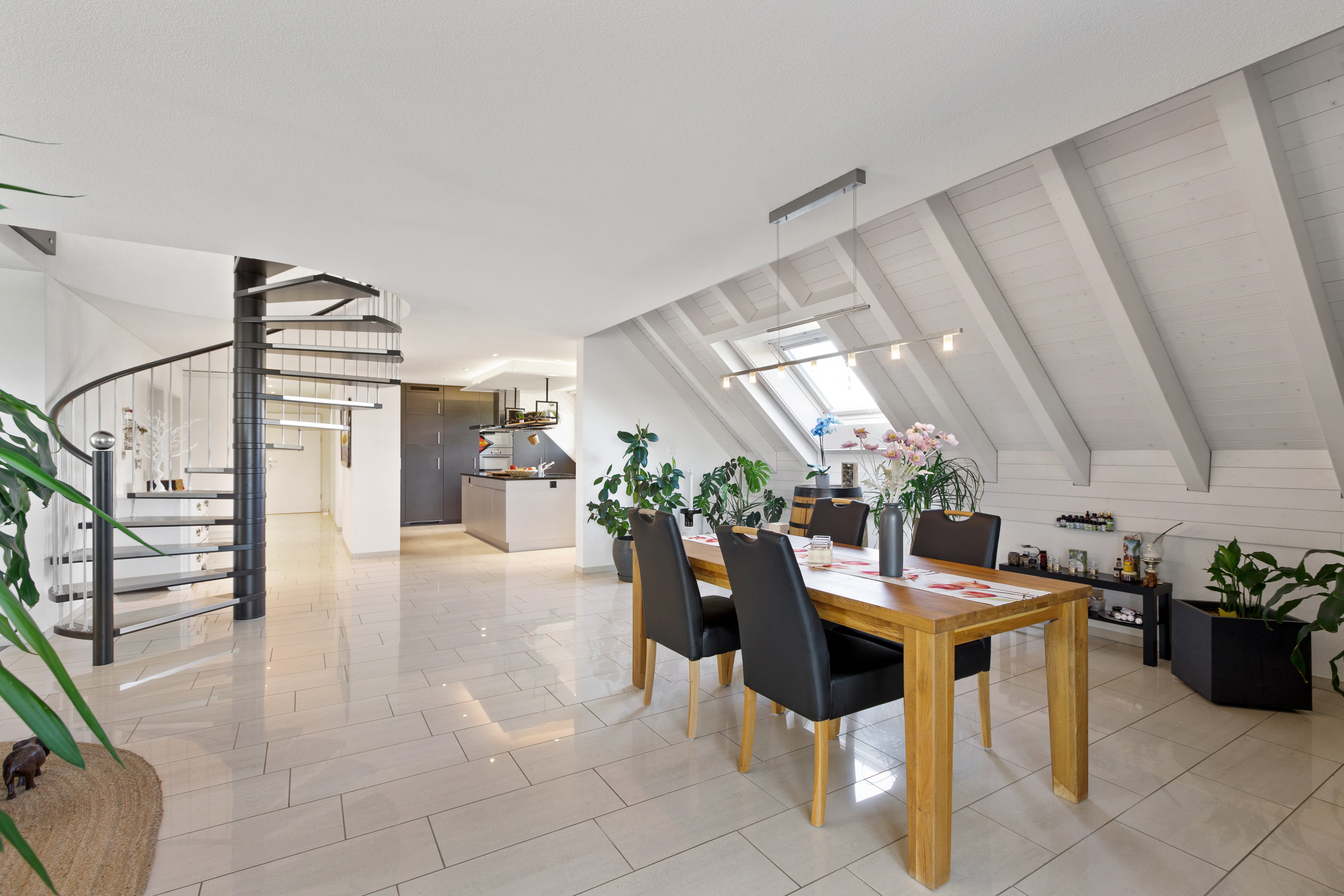 Living in style across two floors
