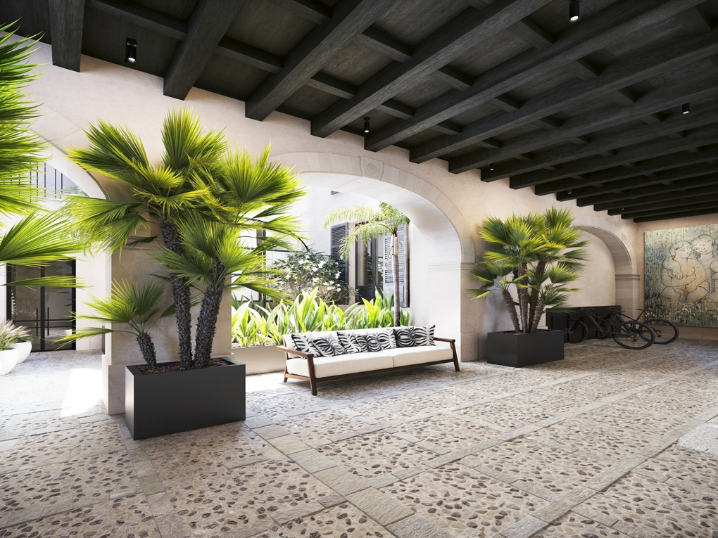 Palau Can Granada: Apartament de luxe en un palau urbà renovat