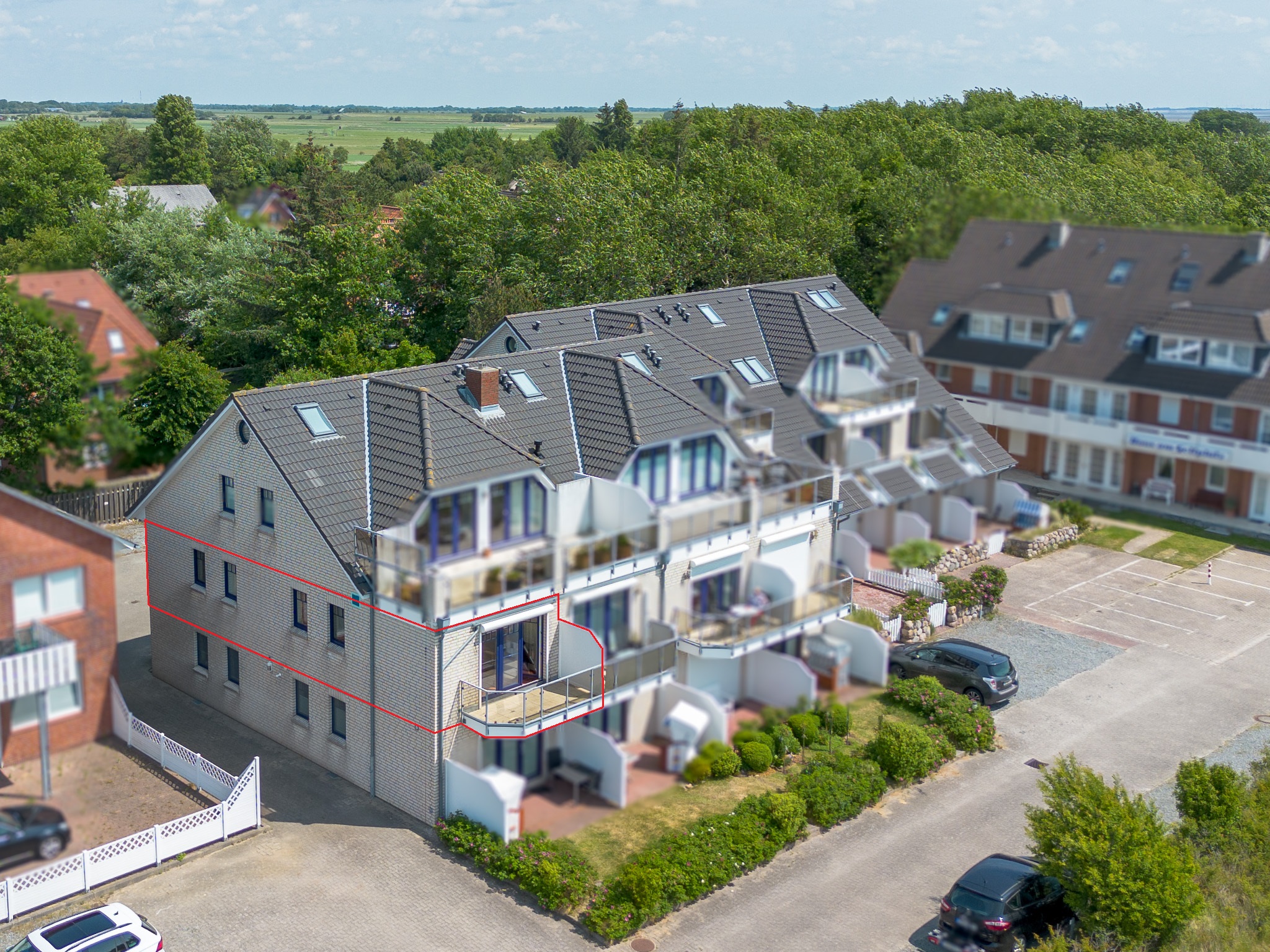2-Zimmer-Ferienwohnung in Böhl - Dünenblick & Nordseeluft