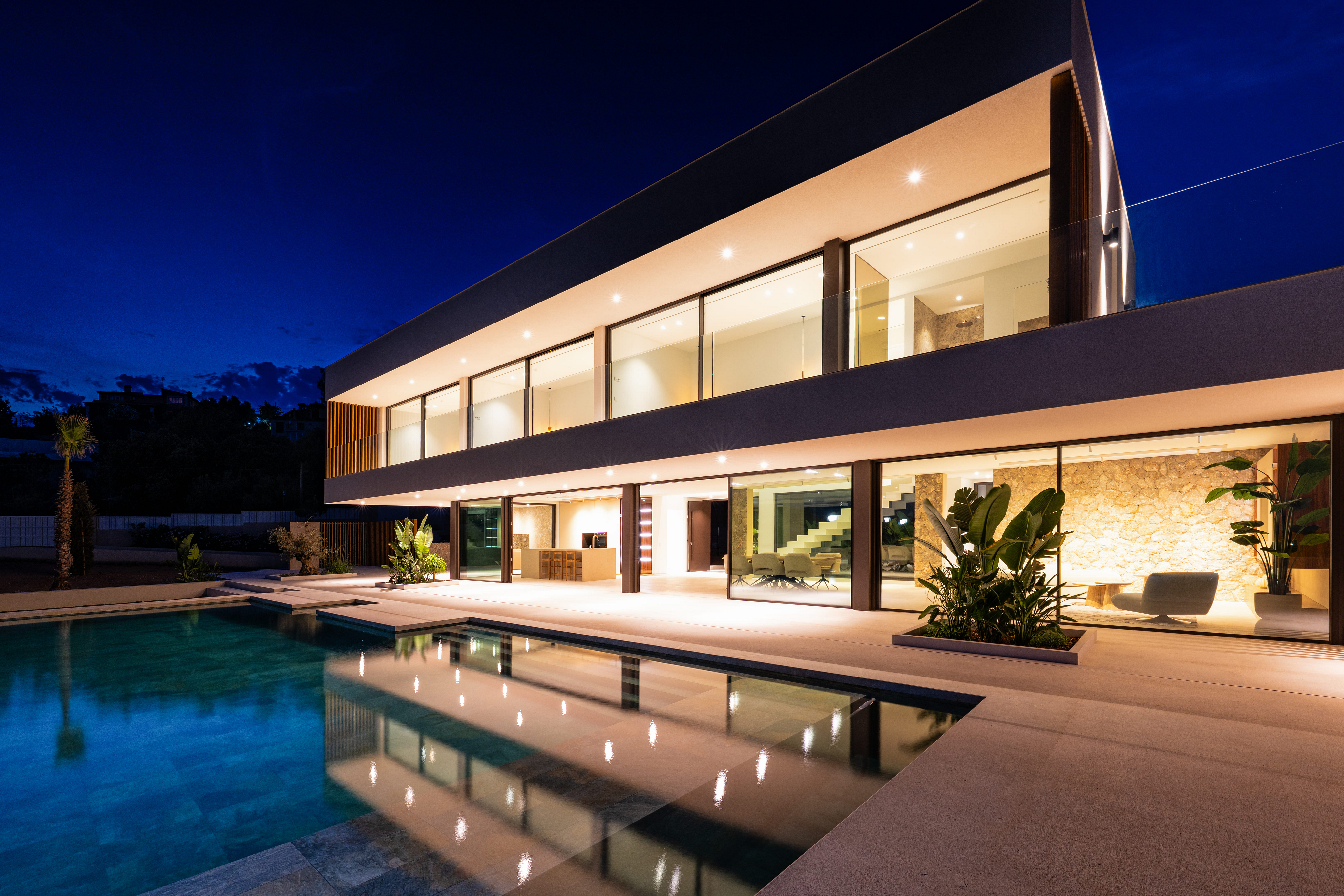 Elegant luxury villa with panoramic views in Sa Coma, Bunyola