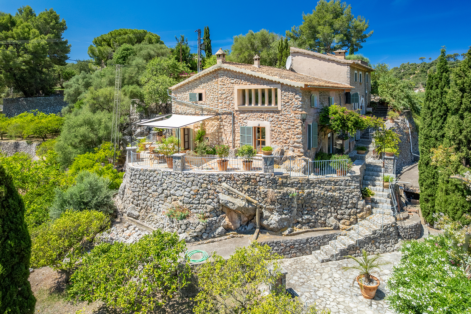 Charmantes mallorquinisches Steinhaus, umgeben von herrlicher Natur, nahe Port de Sóller