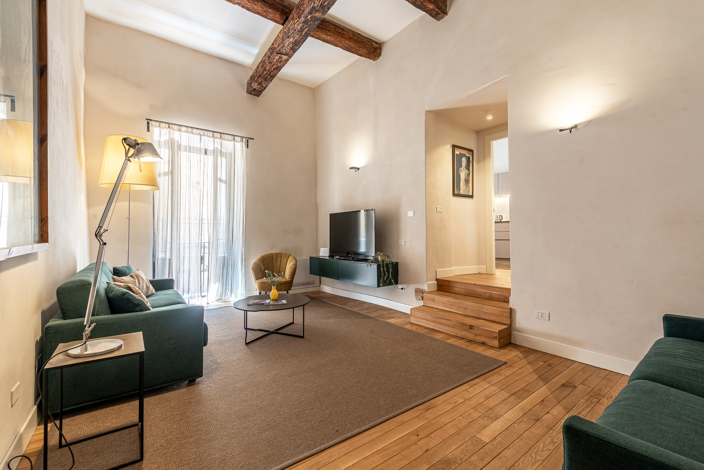 Contemporary elegance in the heart of the historic center.