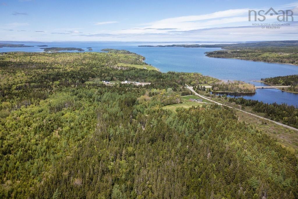 With distant views of the famed Bras D'Or Lakes