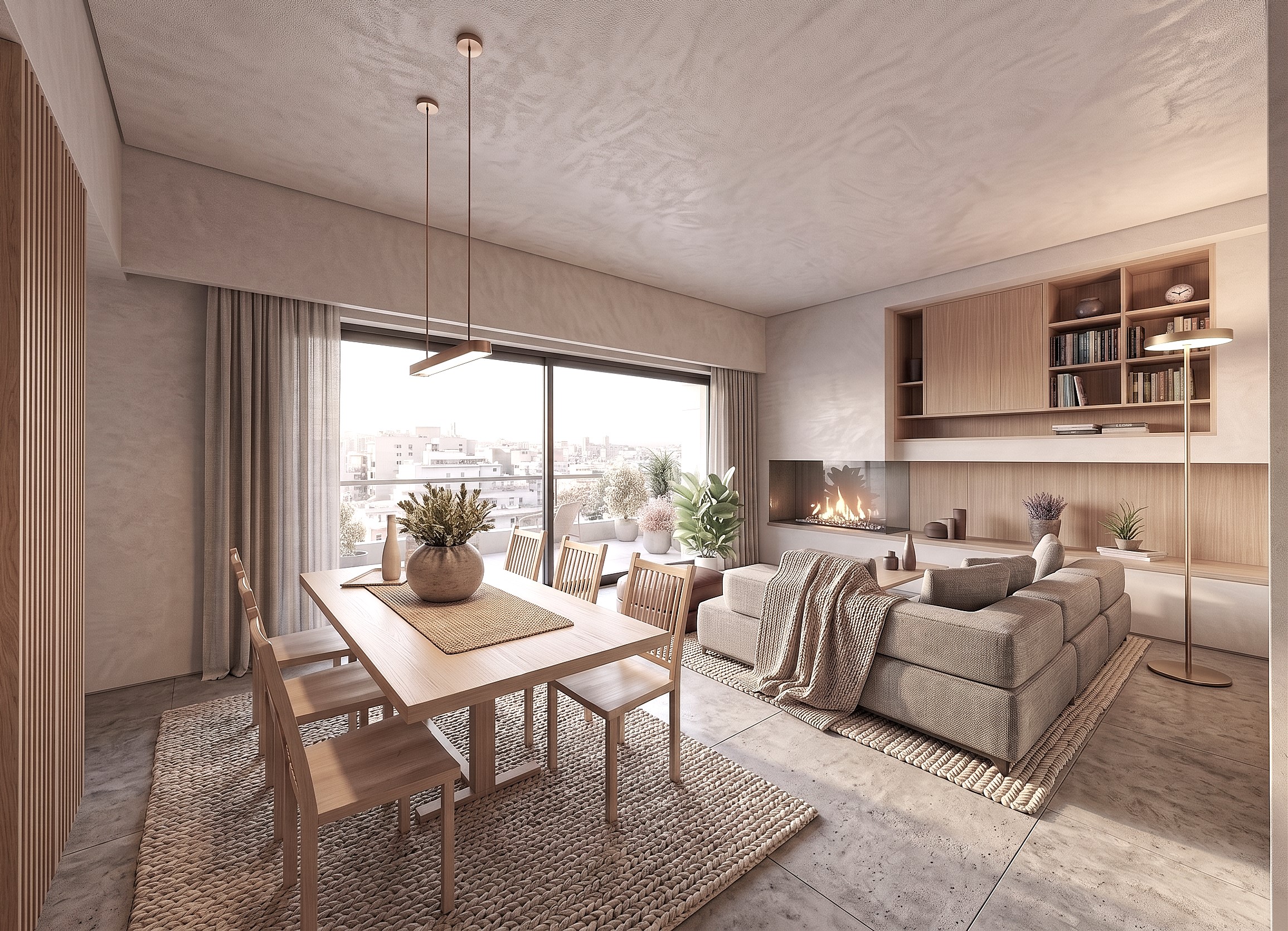 6th floor penthouse with sea and Acropolis views