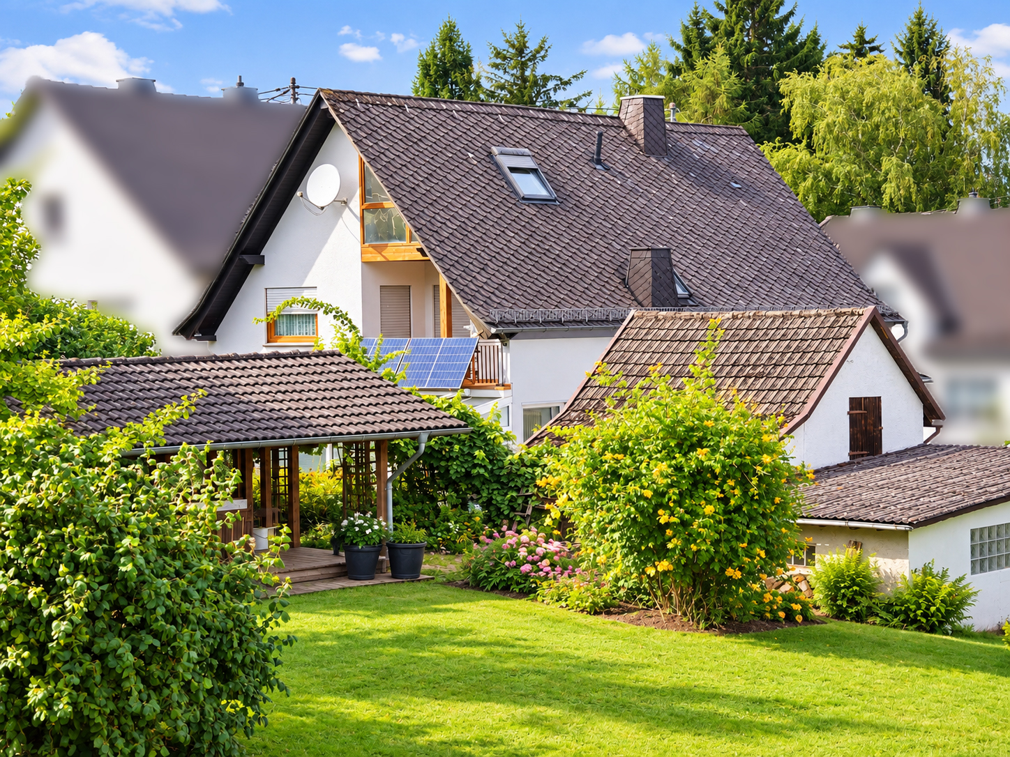 Saniertes Einfamilienhaus in ländlicher Lage