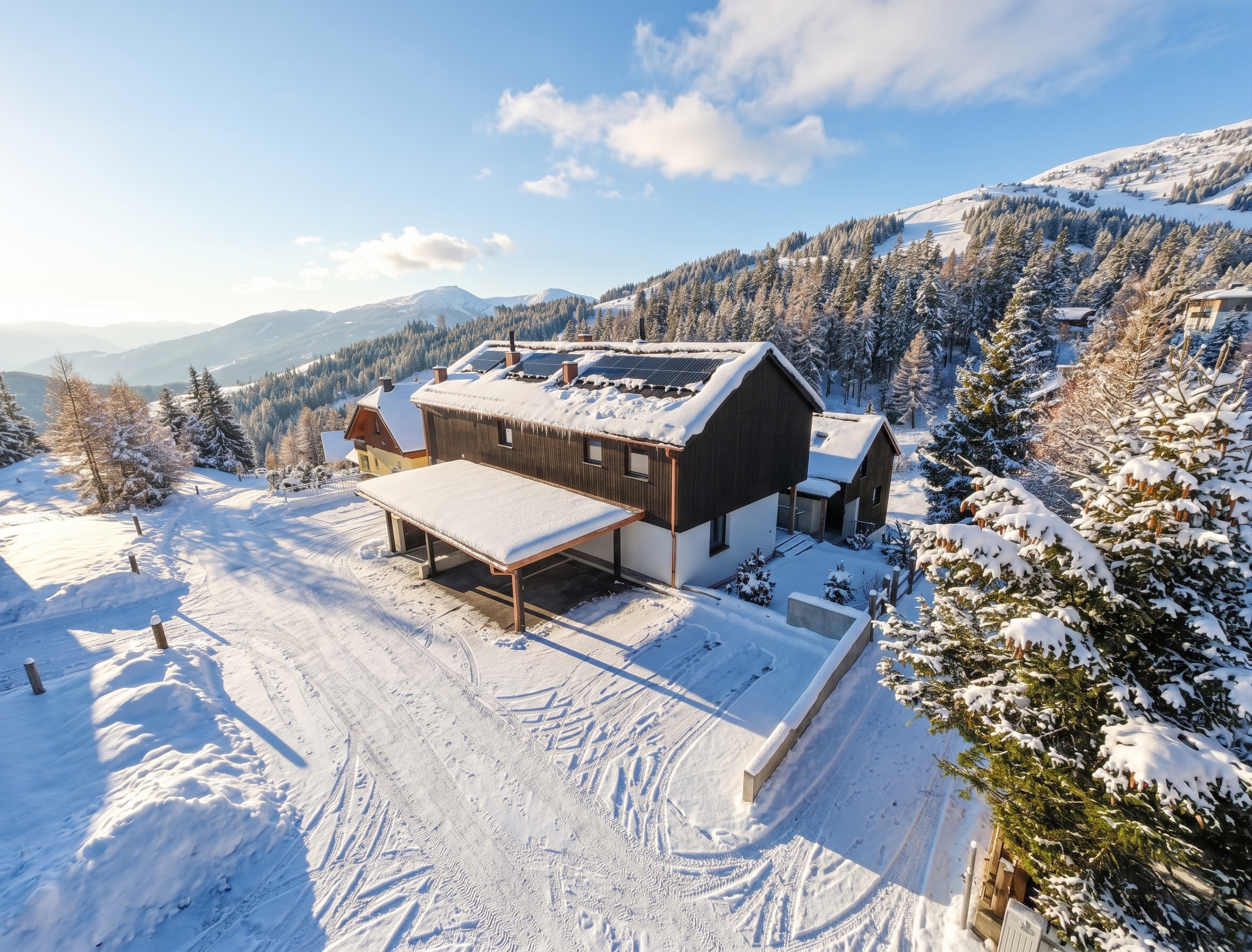 Spacious home at 1,650 m: second residence with Alpine views and garden