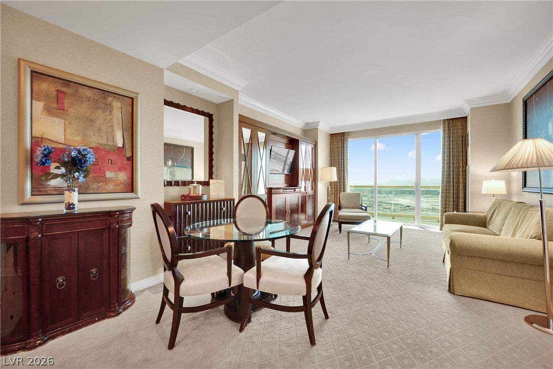 Furnished Strip-View Suite at MGM Signature