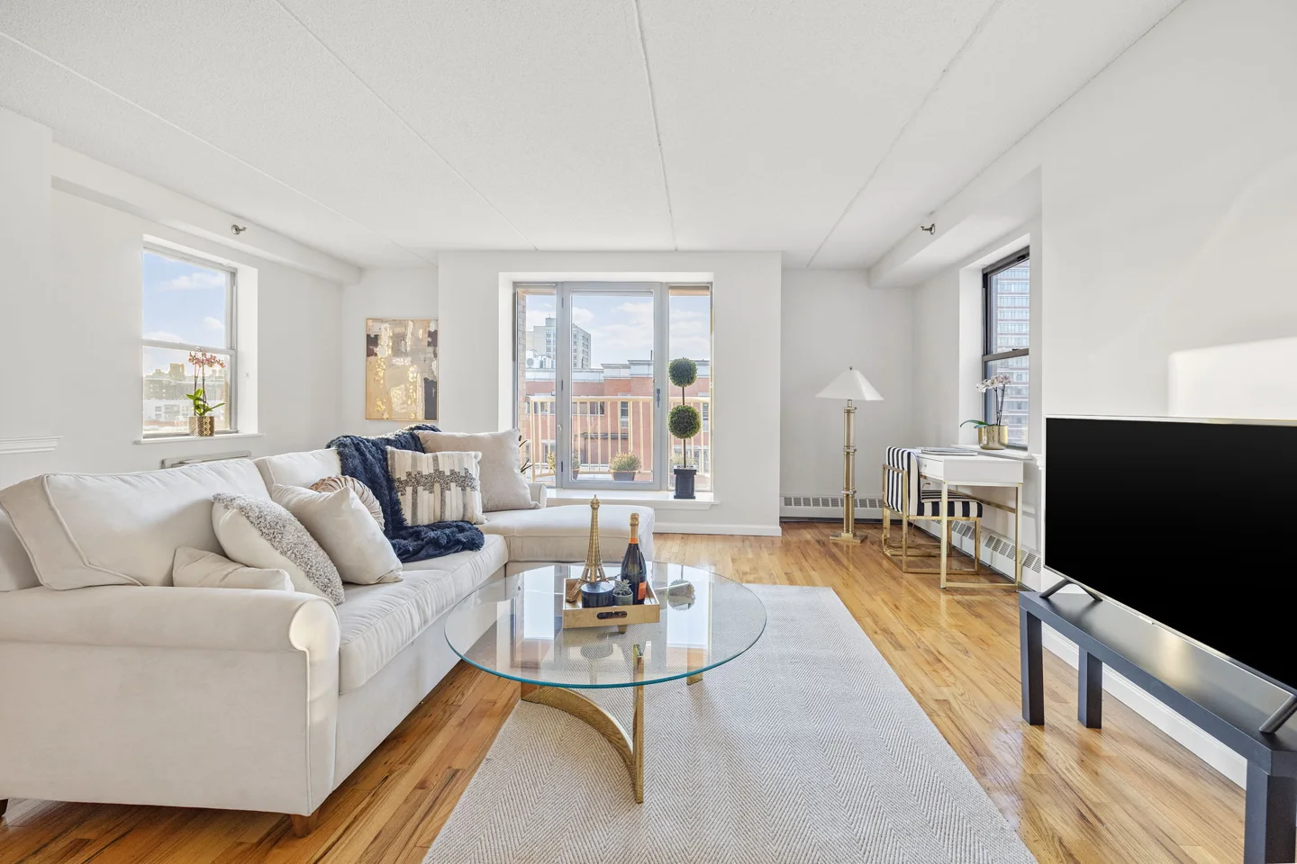 Immaculate Top Floor Harlem Penthouse with Two Balconies!