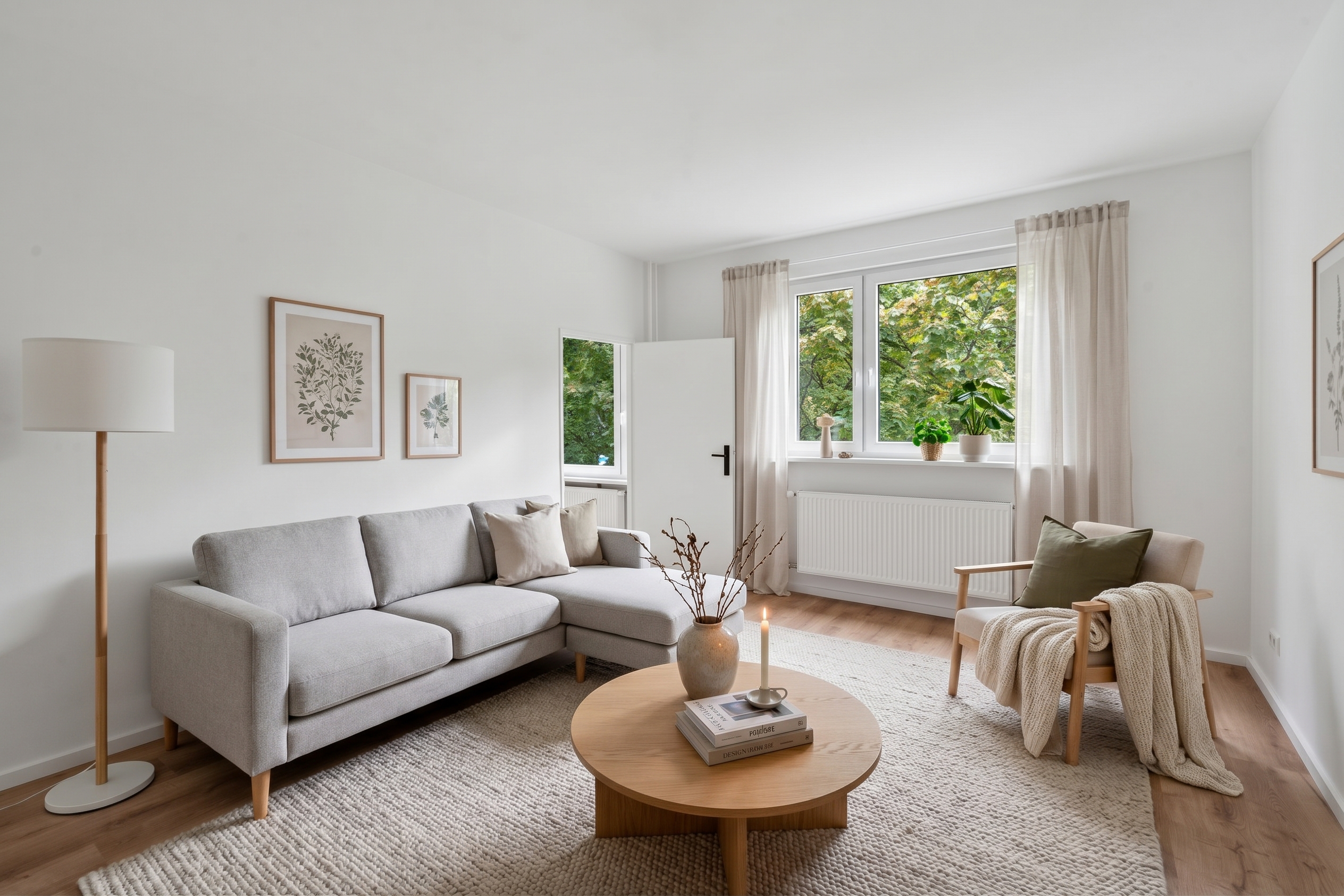 Hochwertig sanierte 4-Zimmer-Wohnung mit sehr gutem Grundriss [AI-modified]