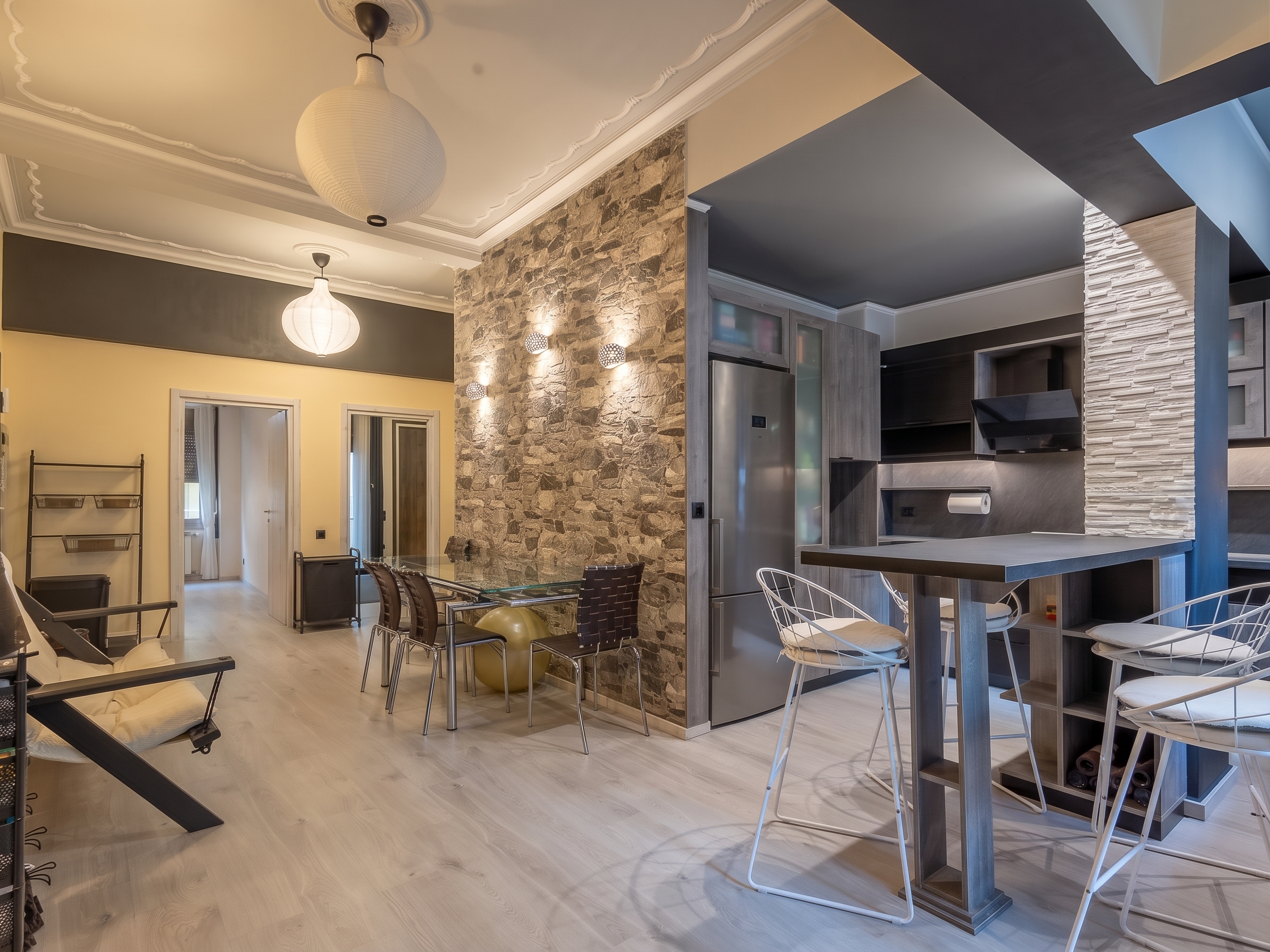 Renovated investment apartment near the University of Piraeus [AI-modified]