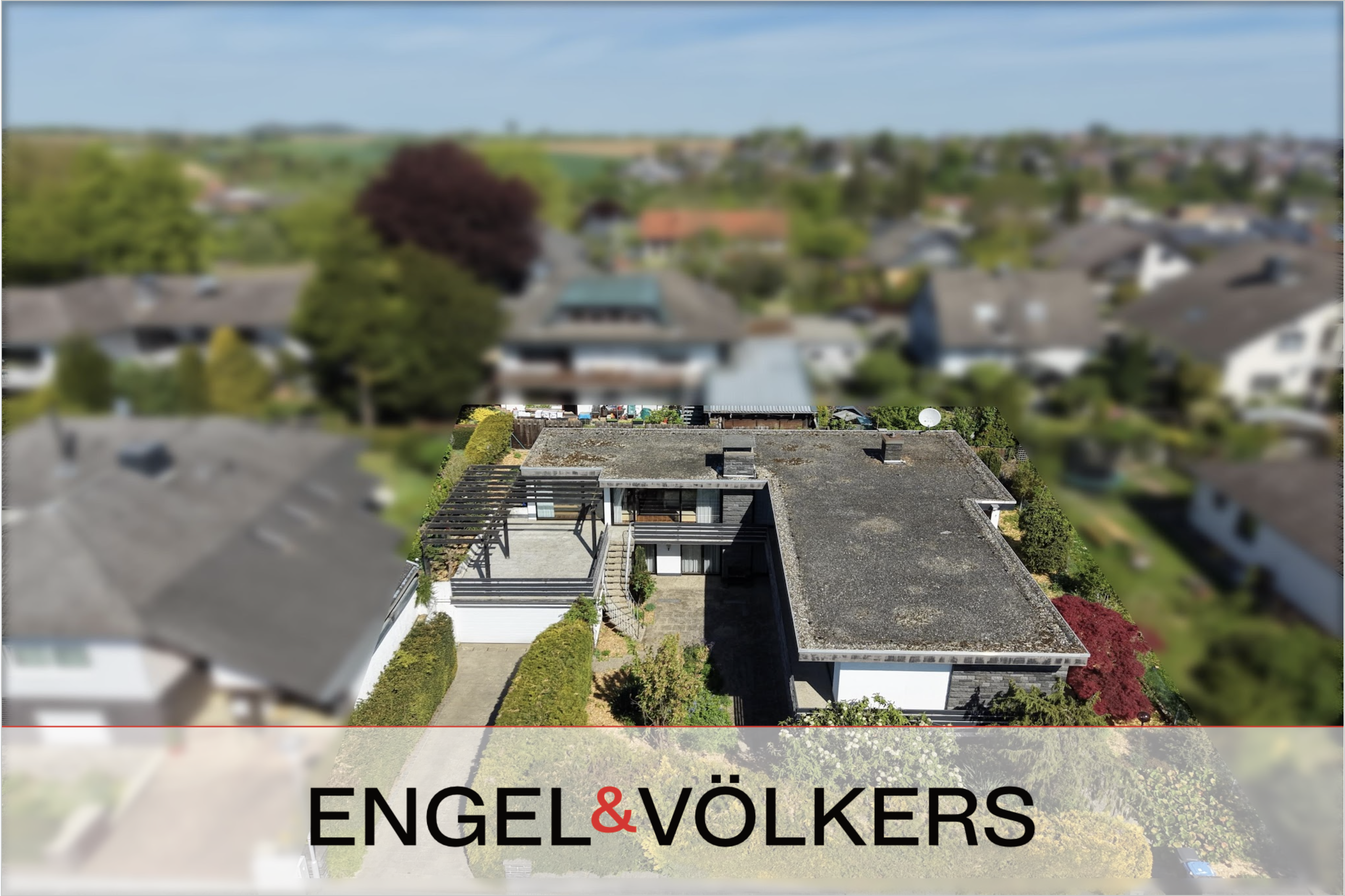 Exklusives Architektenhaus mit Indoor Pool und blickgeschütztem Garten in Reinheim
