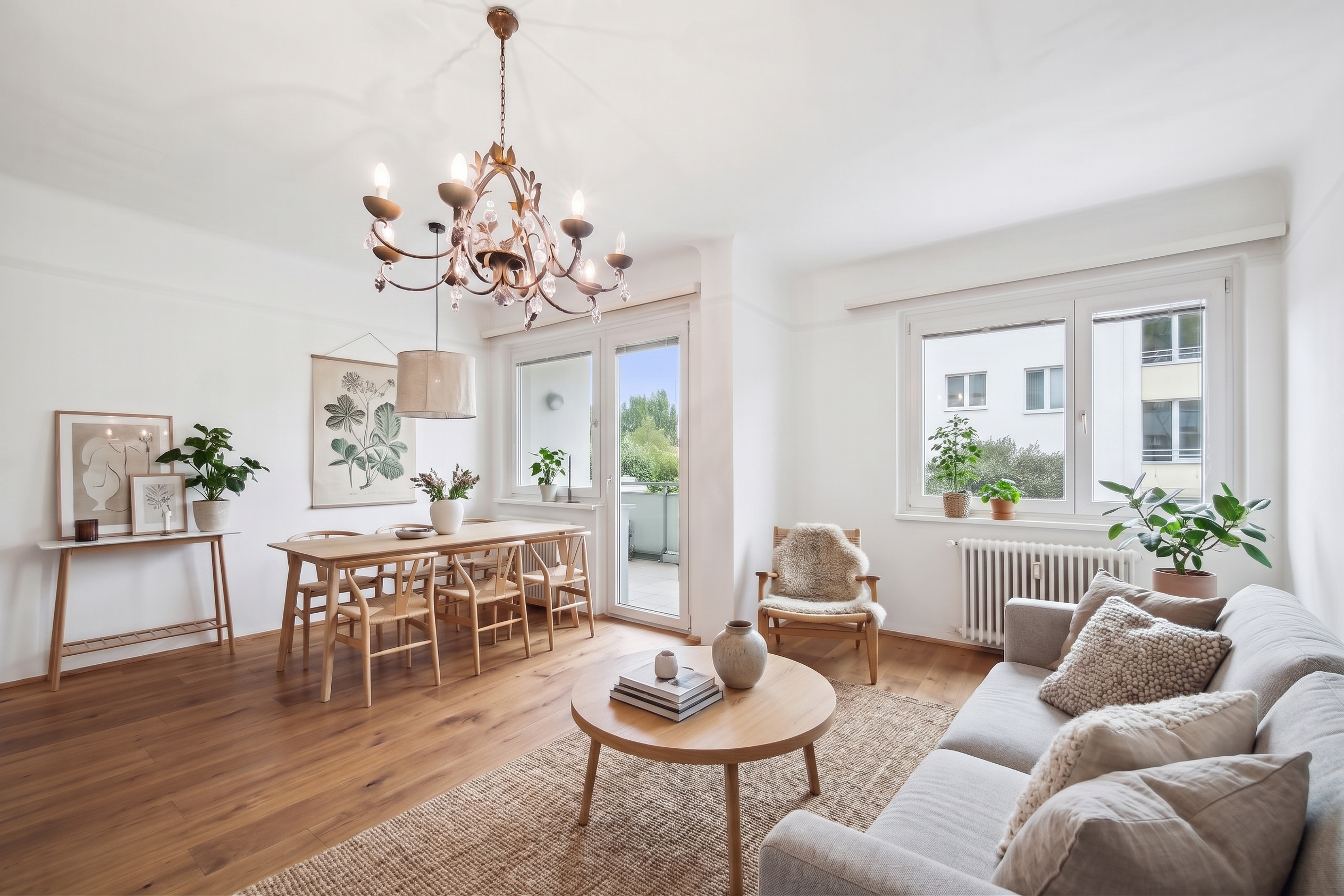 Turn Old into New – Apartment in the Heart of Grinzing [AI-modified]